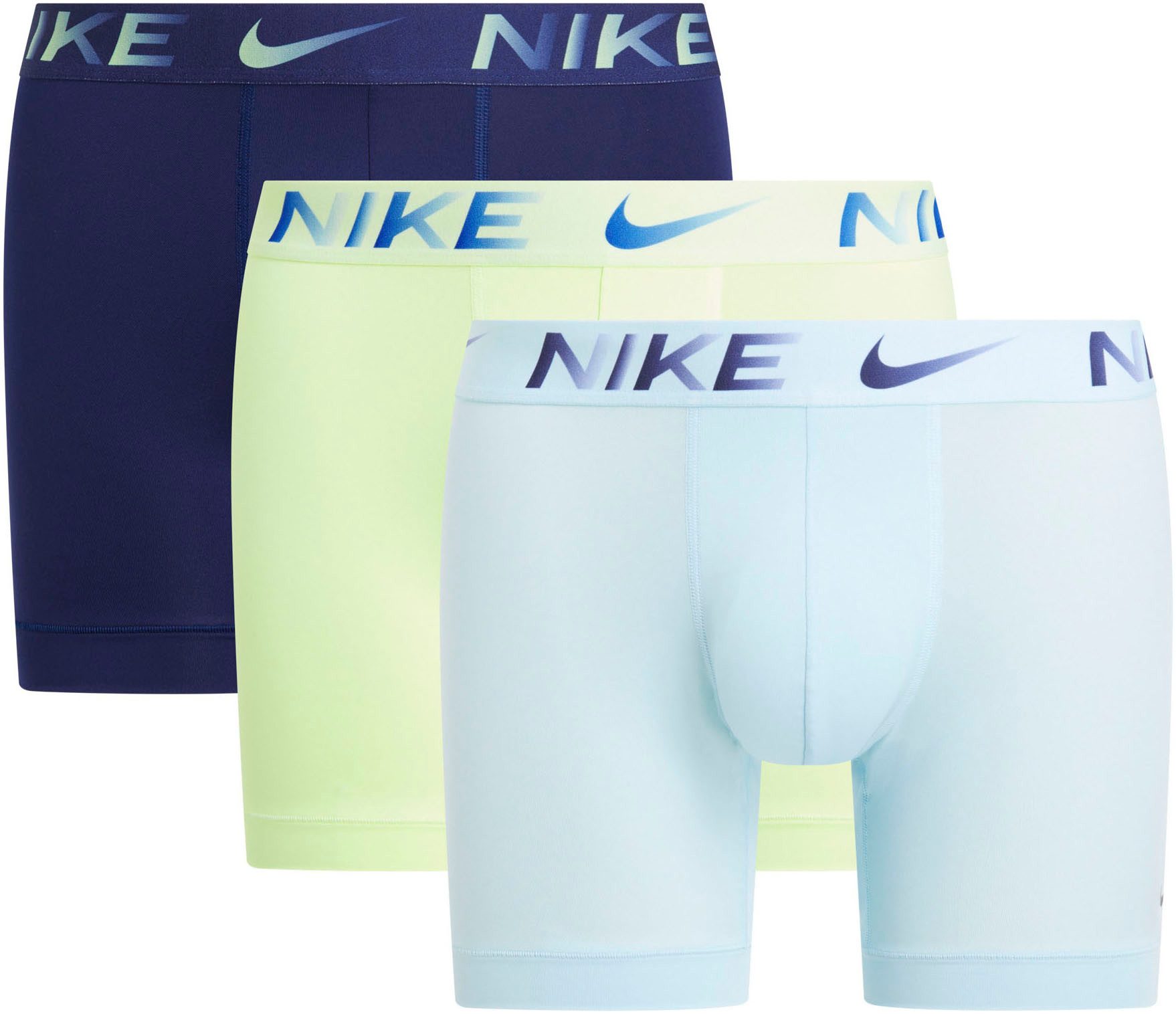 NIKE Underwear Boxershort BOXER BRIEF 3PK met nike logo-elastische band (3 stuks)