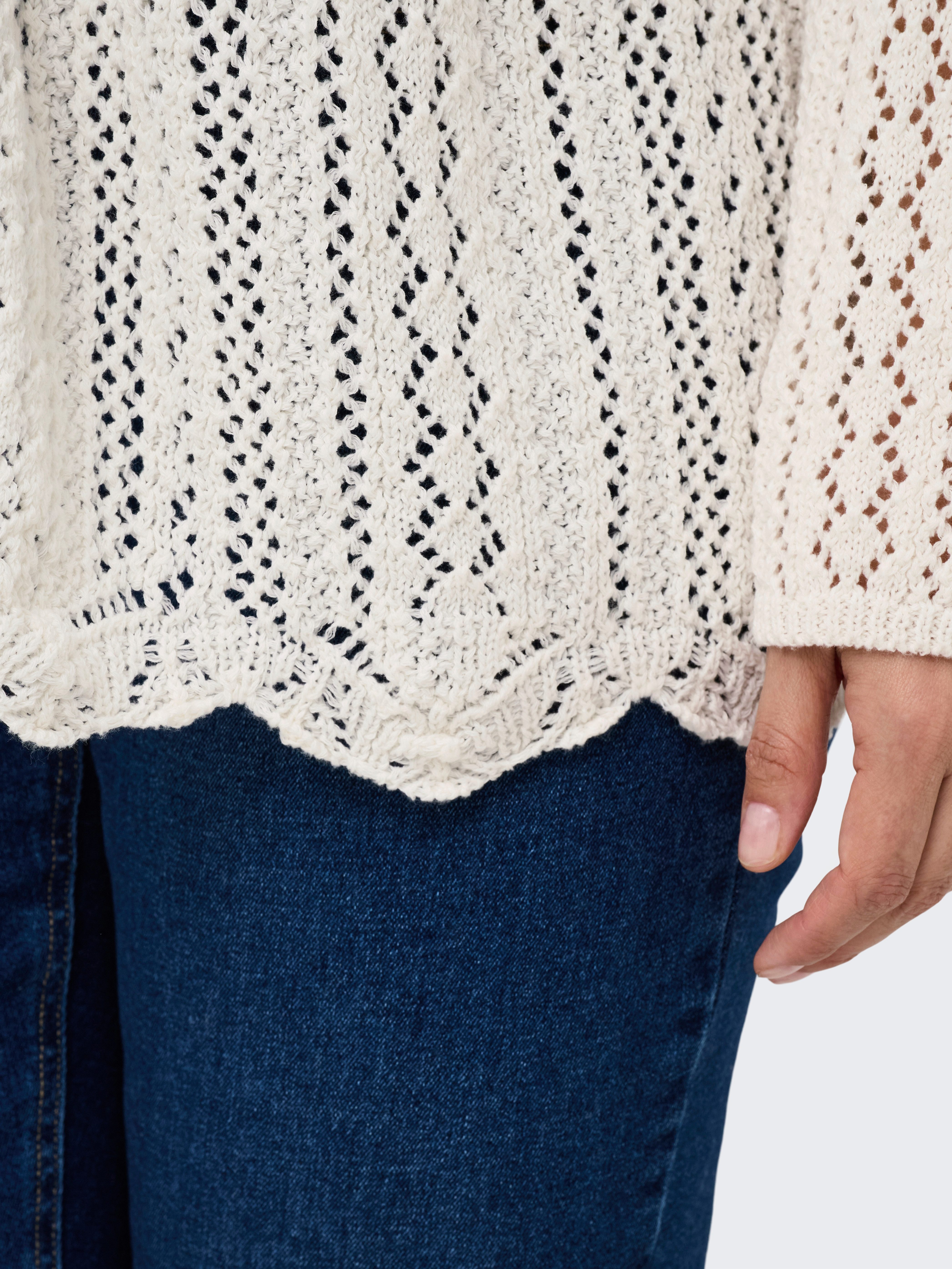 ONLY CARMAKOMA Vest CARNOLA 7/8 LIFE OPEN CARDIGAN KNT NOOS