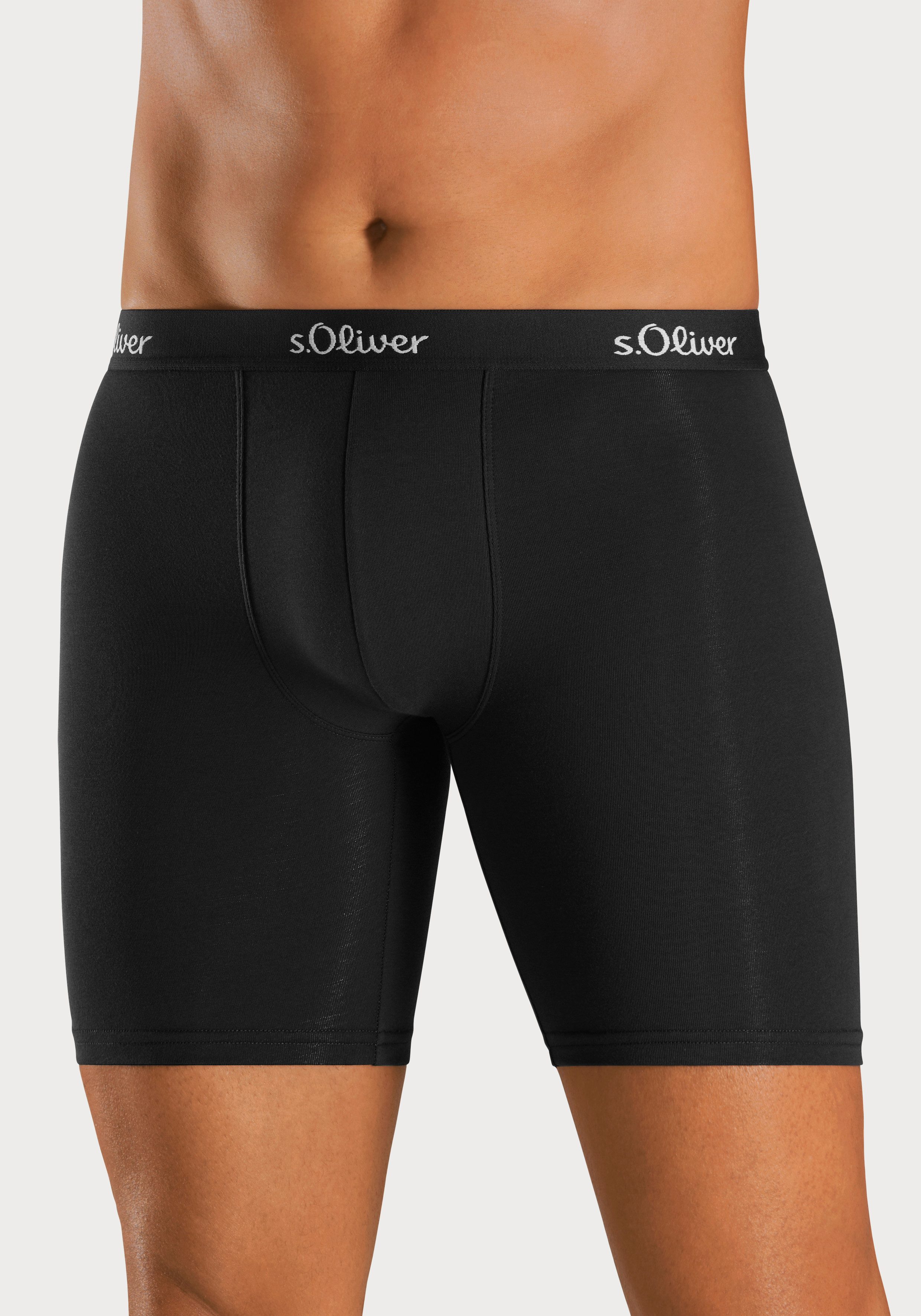 s.Oliver RED LABEL Beachwear Boxershort voor heren (set, 3 stuks)
