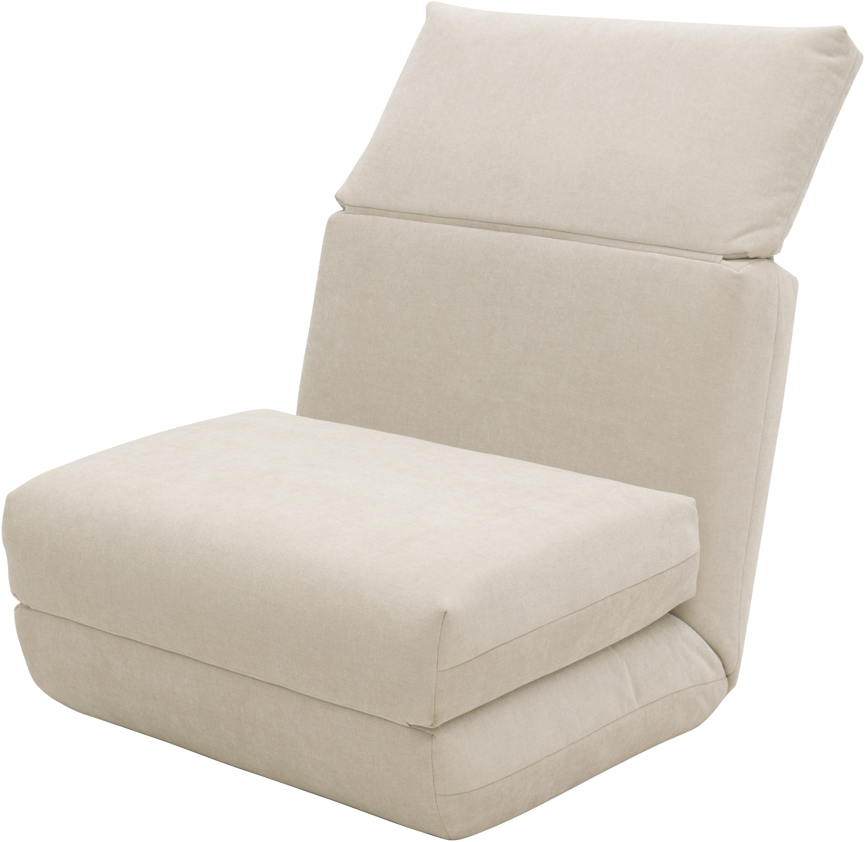 LeGer Home by Lena Gercke Fauteuil Amara Slaapstoel uitklapbaar, bedstoel, met rastering