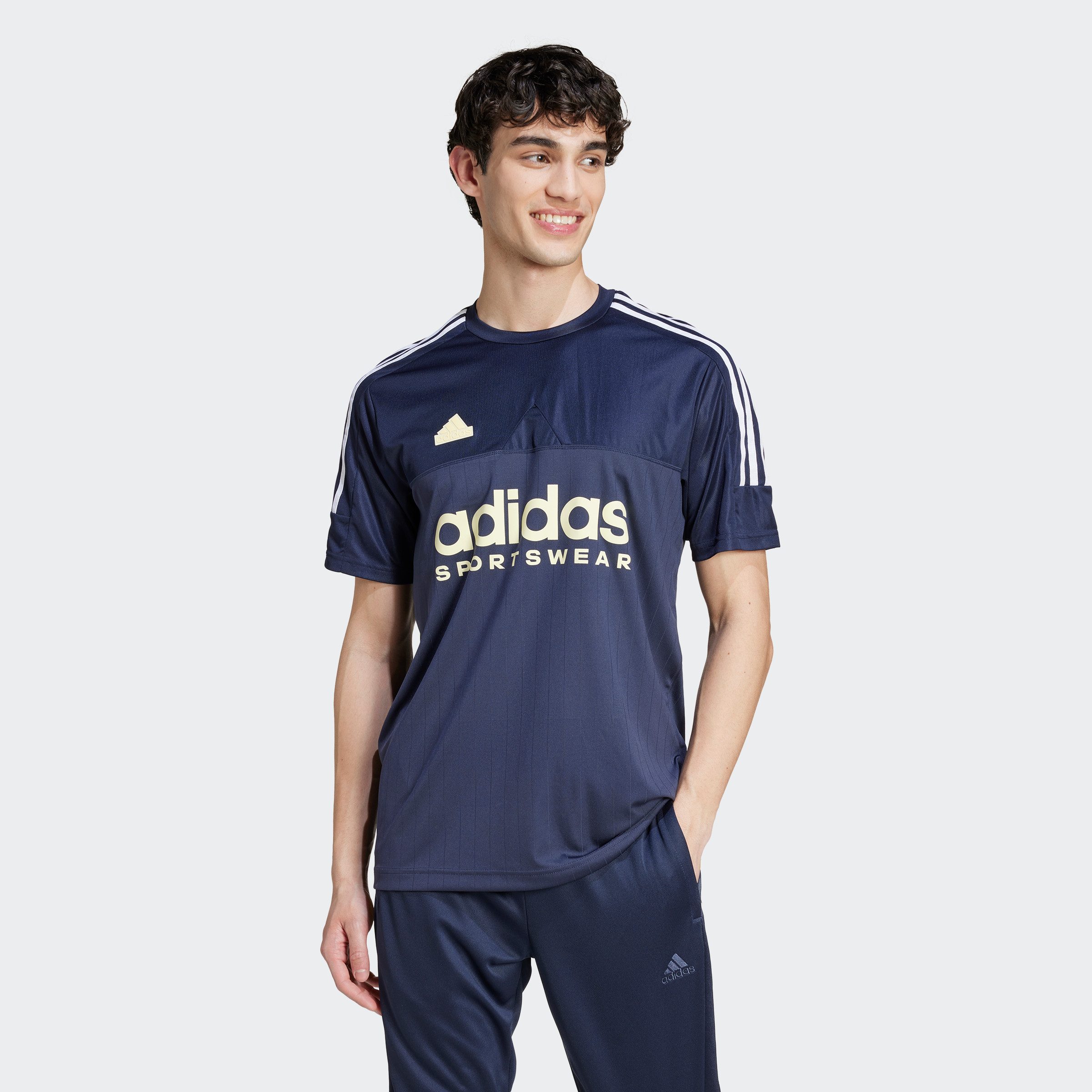 adidas Sportswear T-shirt M TIRO TEE Q1 heren t-shirts maat S blauw