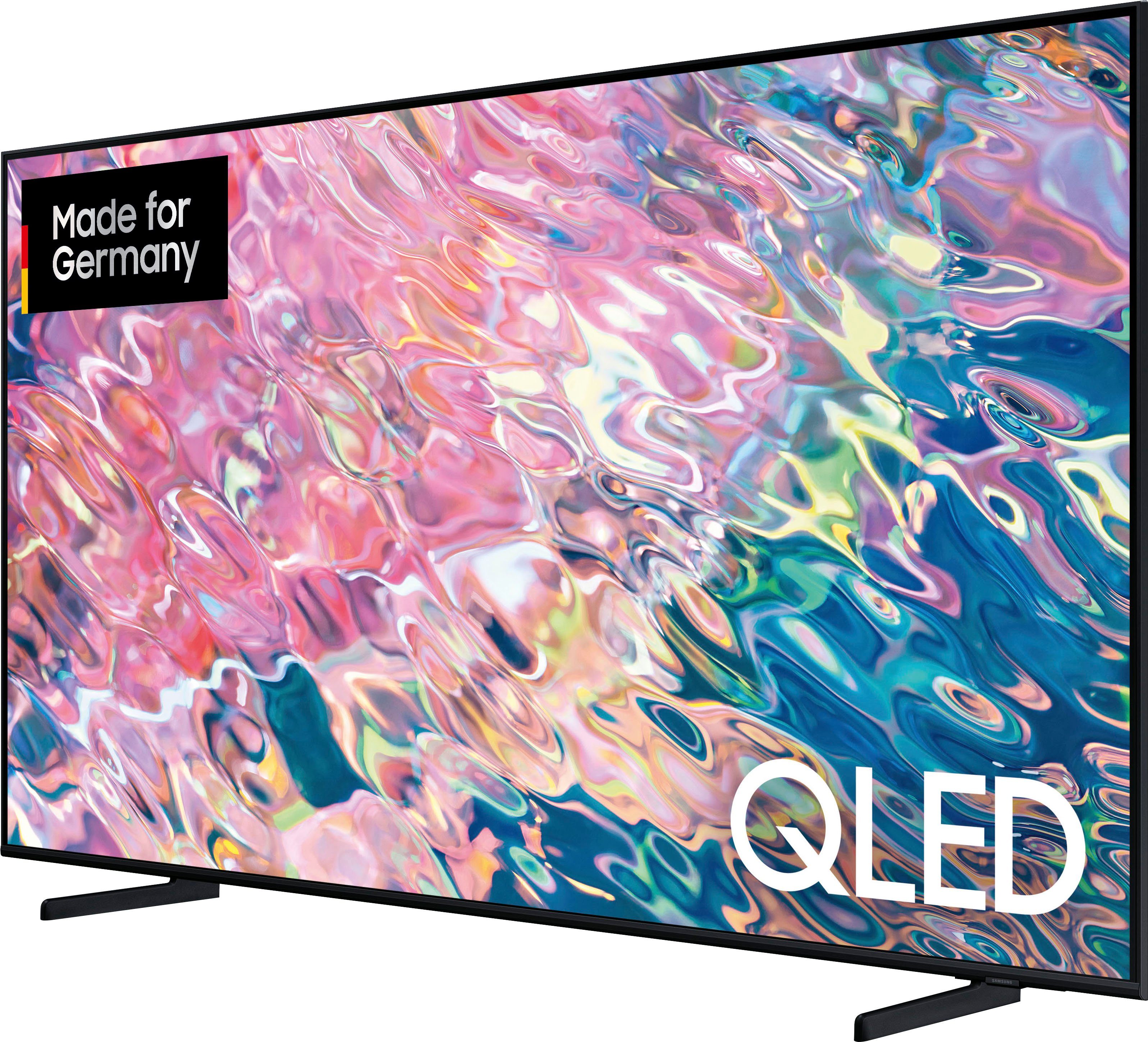 Samsung QLED-TV 75" QLED 4K Q60B (2022), 189 cm / 75", Smart TV, Quantum Processor Lite 4K, Quantum HDR, Supreme UHD-dimming