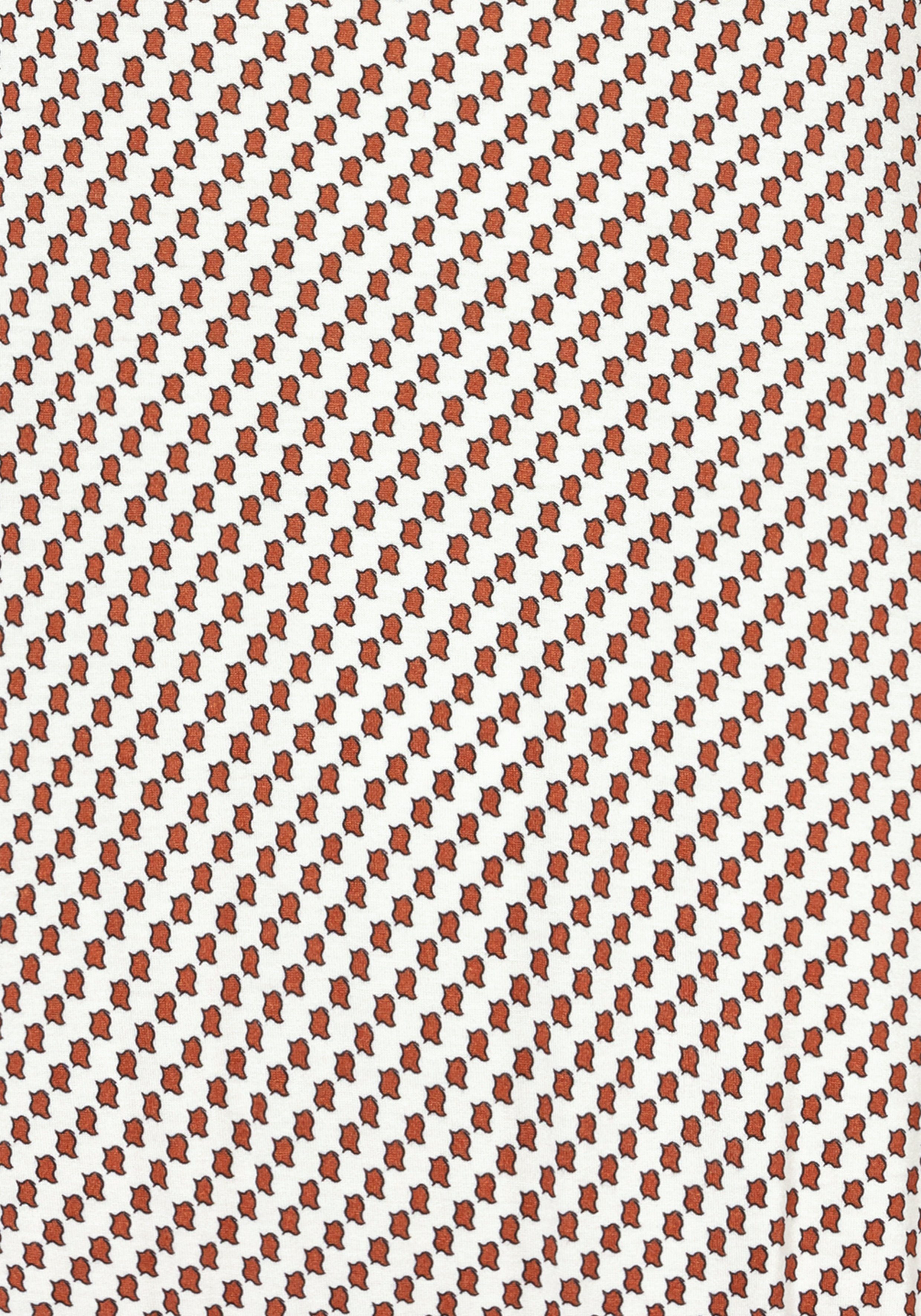 Vivance Shirt met ronde hals Met goudkleurige sierknop bij de hals