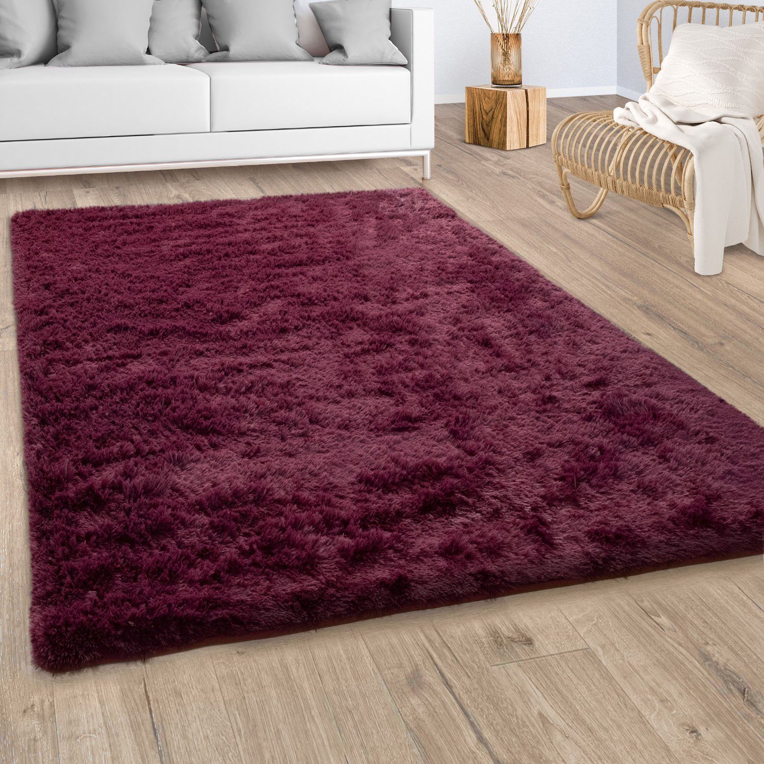 Paco Home hoogpolig vloerkleed Silky 591