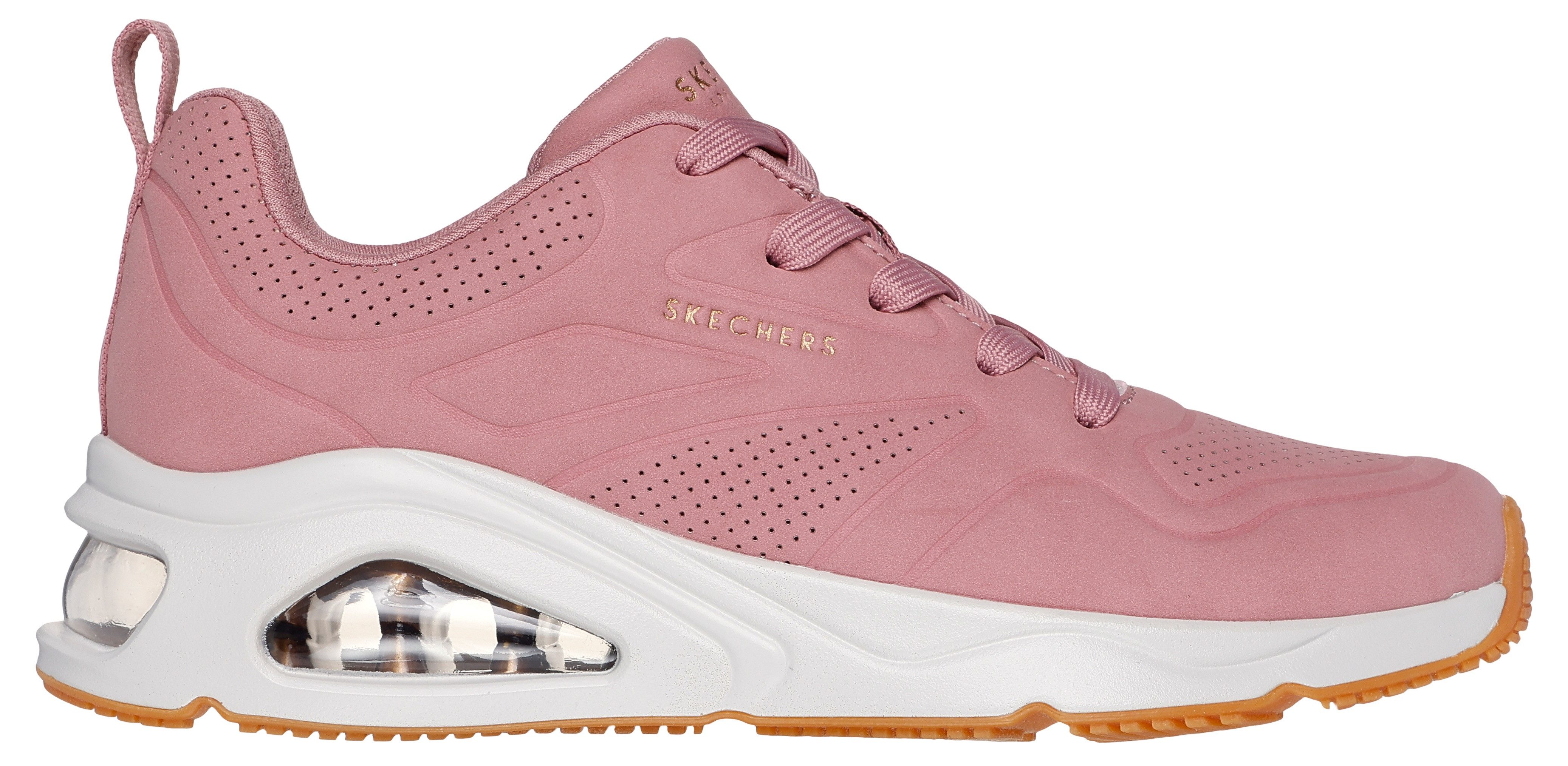 Skechers Sneakers TRES-AIR UNO Vrijetijdsschoen, lage schoen, veterschoen met air-cooled memory foam