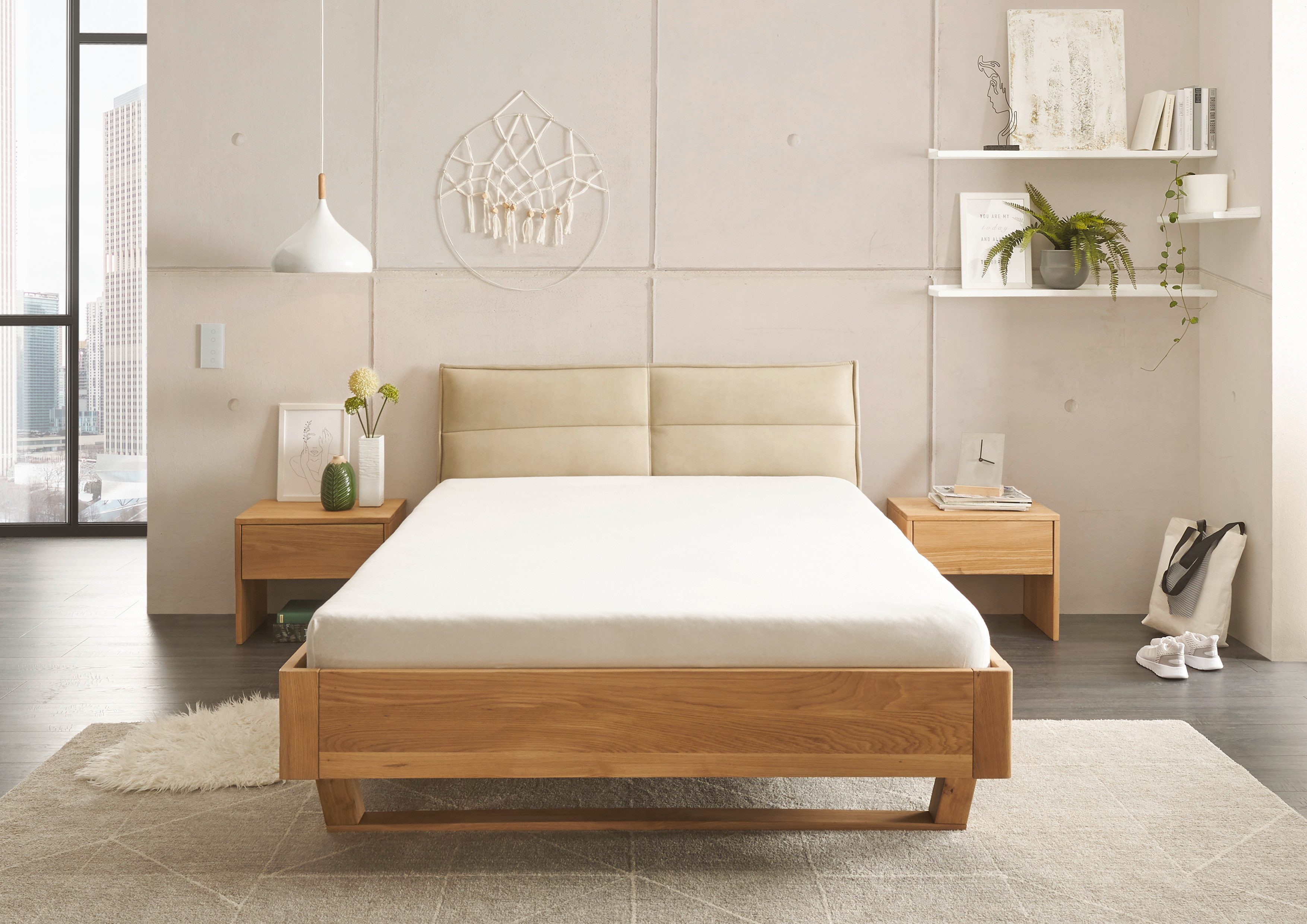 Schlafkontor Massief houten ledikant Tjark naar keuze bed met ligoppervlak in 140 of 180 cm