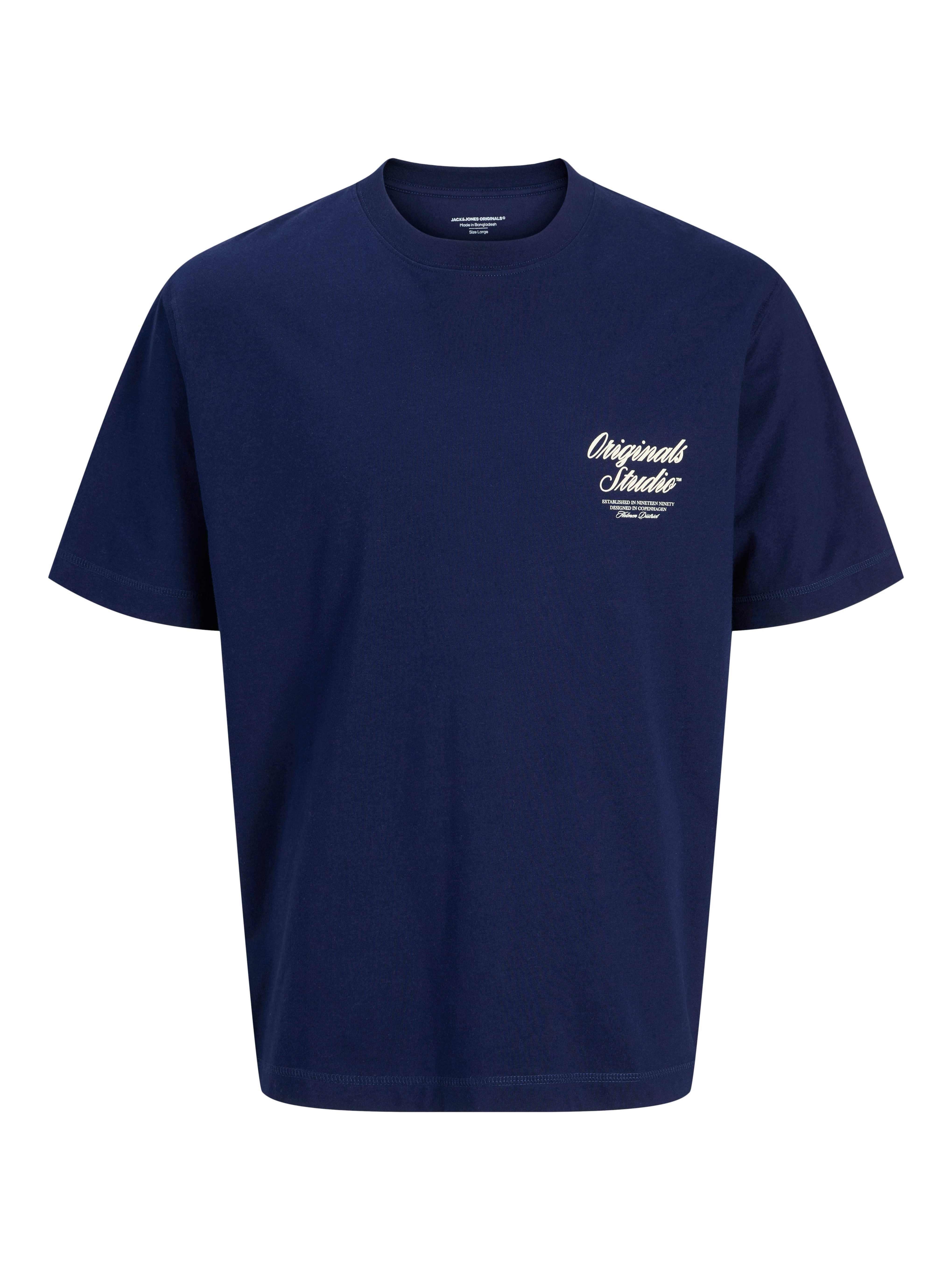 Jack & Jones Shirt met korte mouwen JORNORREBRO TYPO TEE SS CREW NECK NOOS