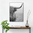 reinders! artprint slim frame black 50x70 highlander zwart