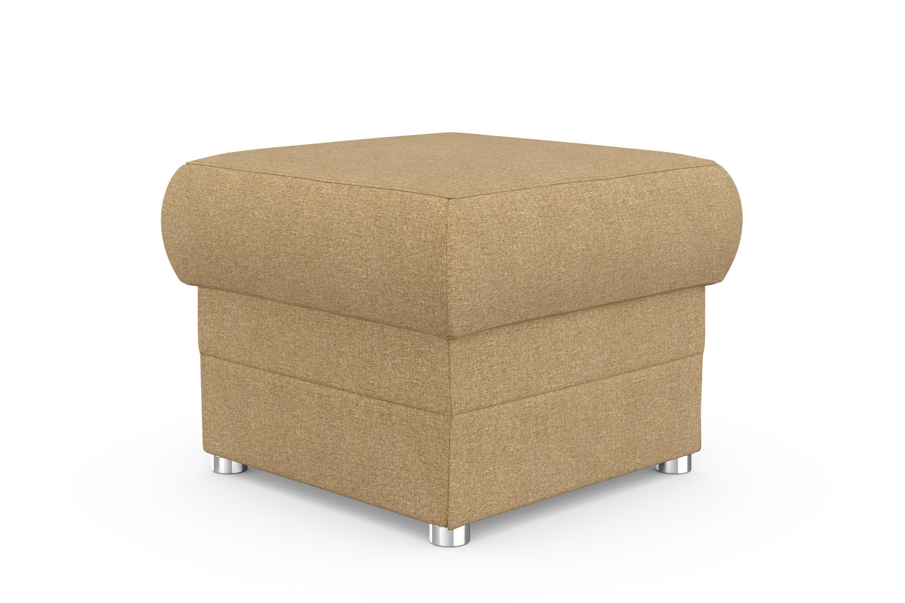 DOMO collection Hocker Pina Bijpassende voetenbank/poef bij de serie