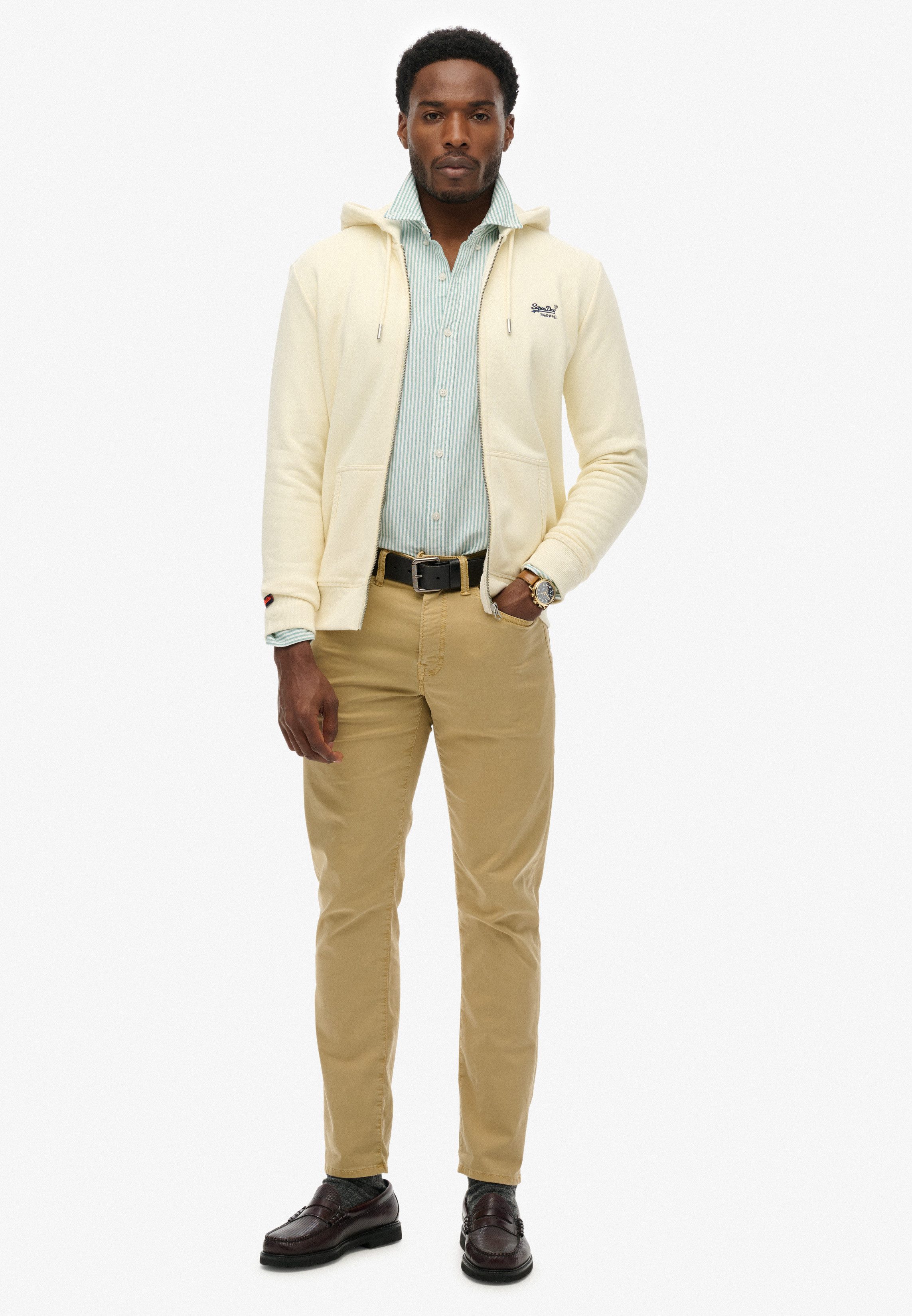 Superdry Capuchonsweatvest ESSENTIAL LOGO ZIP HOODIE HB