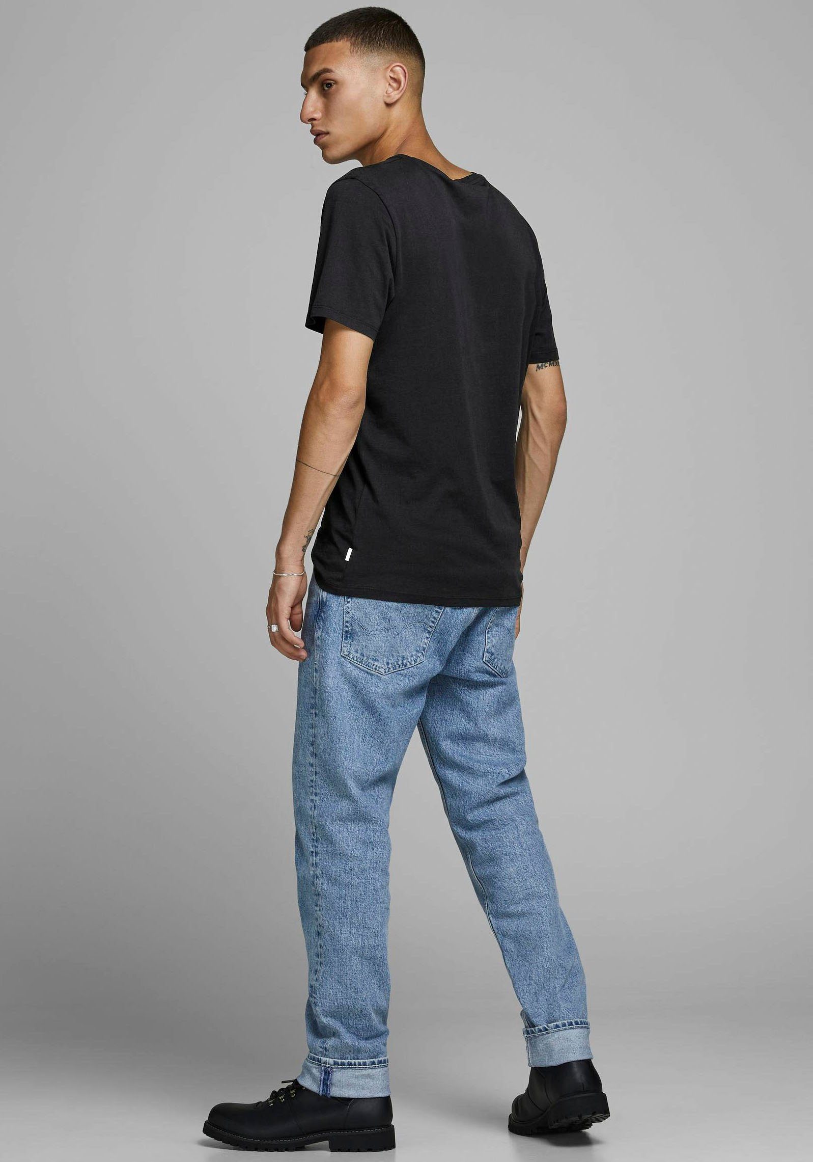 Jack & Jones Shirt met ronde hals JJEORGANIC BASIC TEE SS O-NECK NOOS