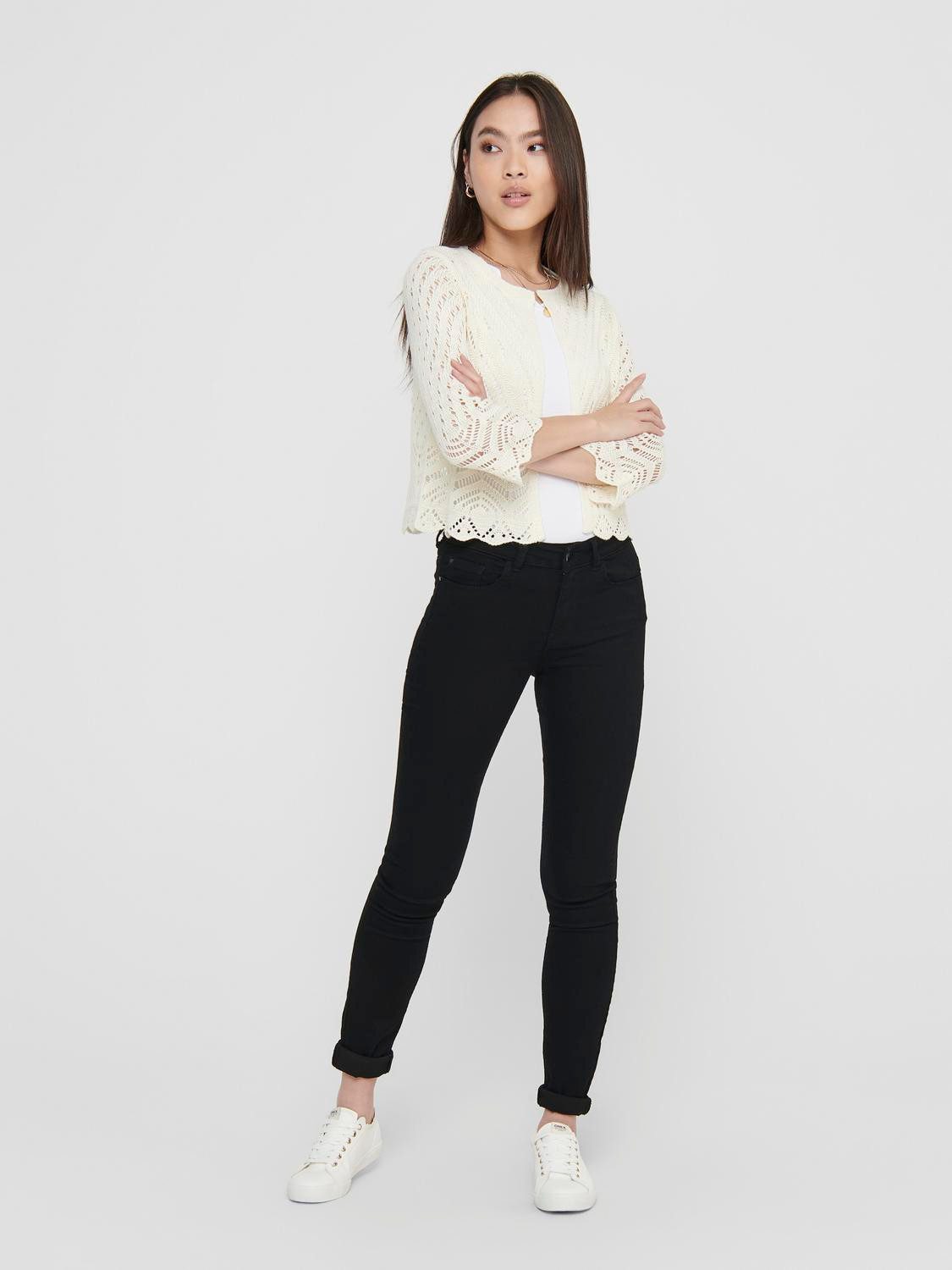 JDY Vest JDYSUN 3/4 CROPPED CARDIGAN KNT NOOS