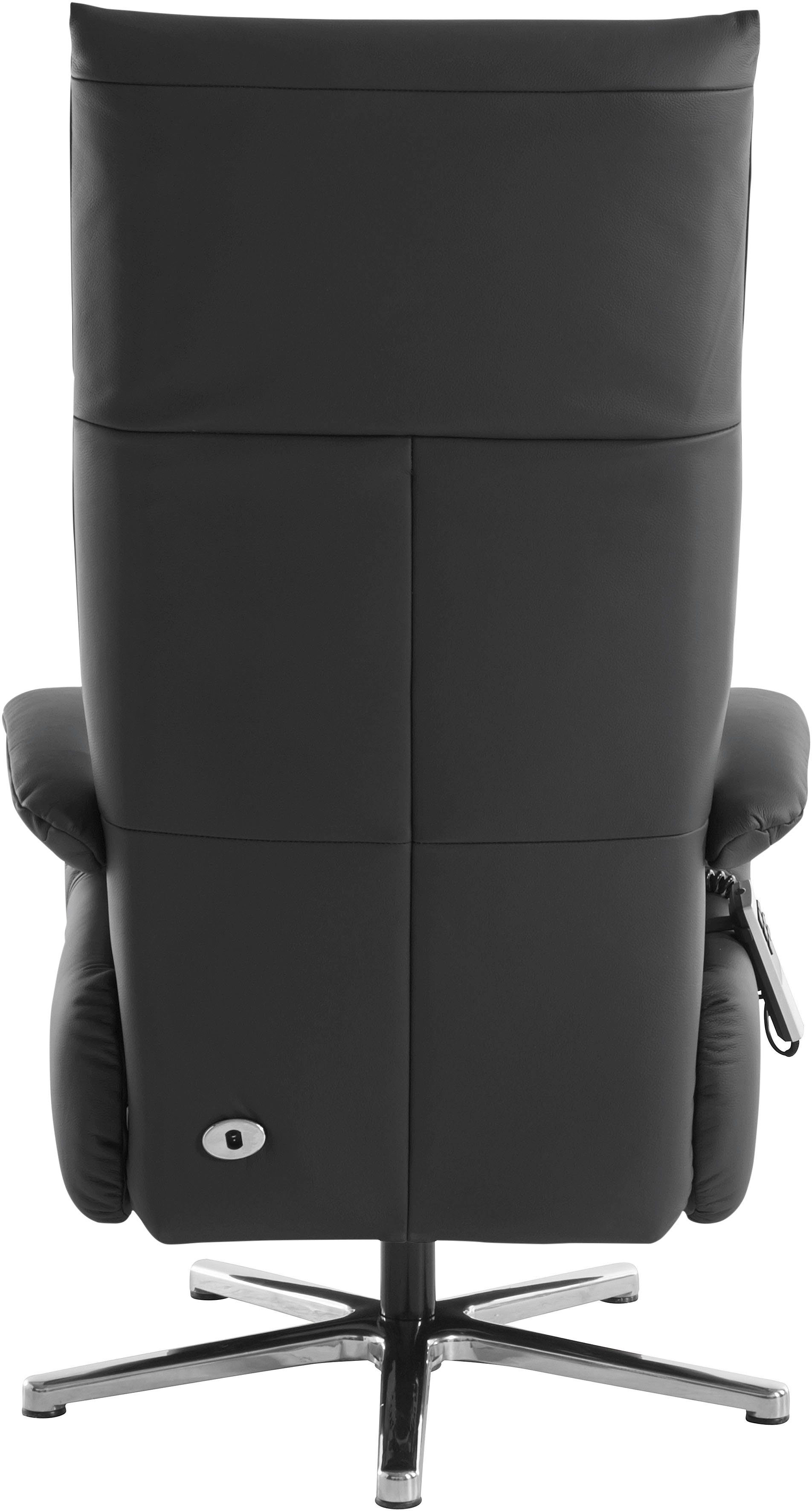 sit&more Relaxfauteuil Tycoon met verstelbare hoofdsteun en 360° draaifunctie keuze tussen handmatige of elektrische functie, ook met accu (draadloos)