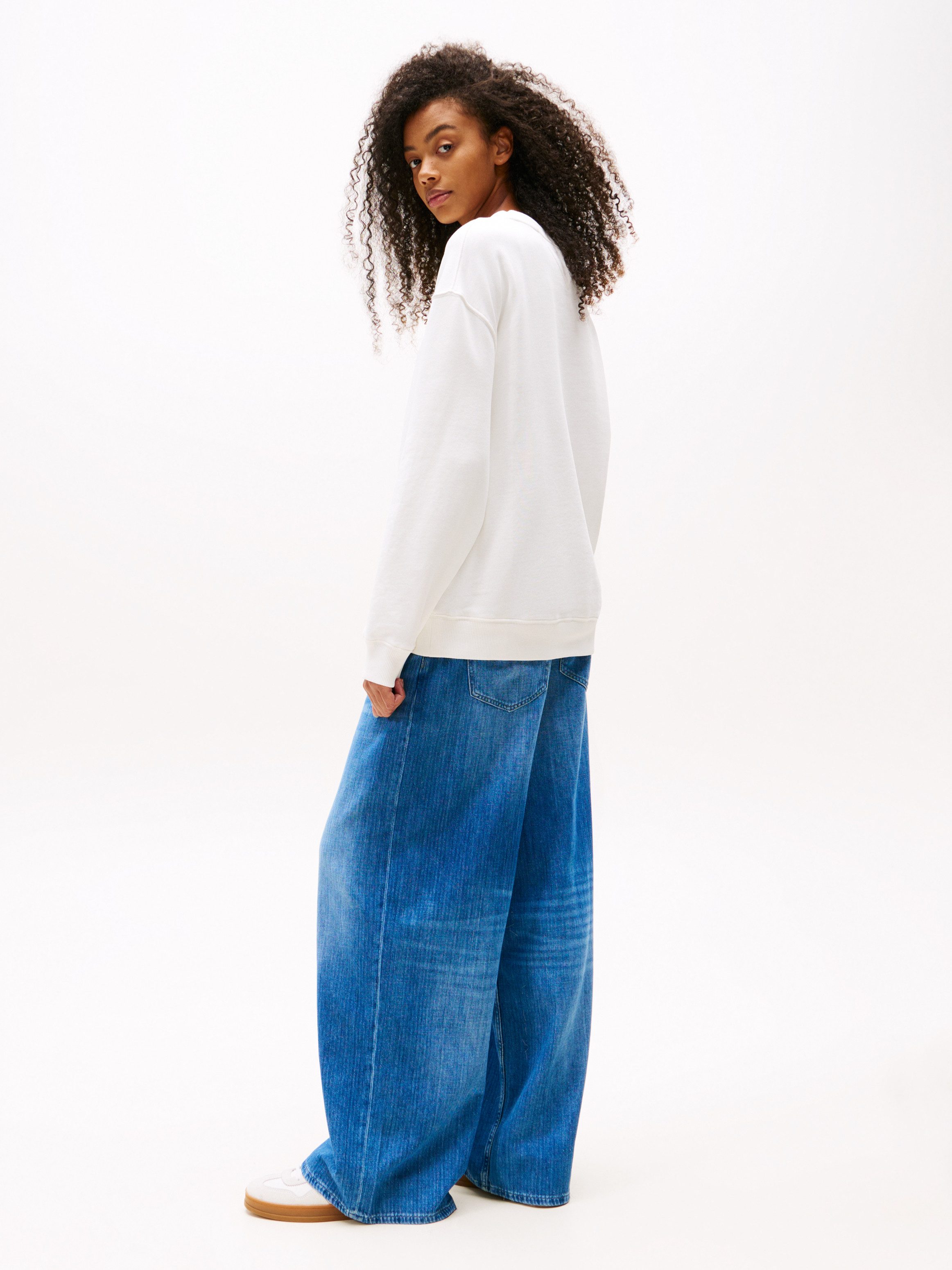 TOMMY JEANS Sweatshirt TJW RLX GRADIENT FLAG CREW