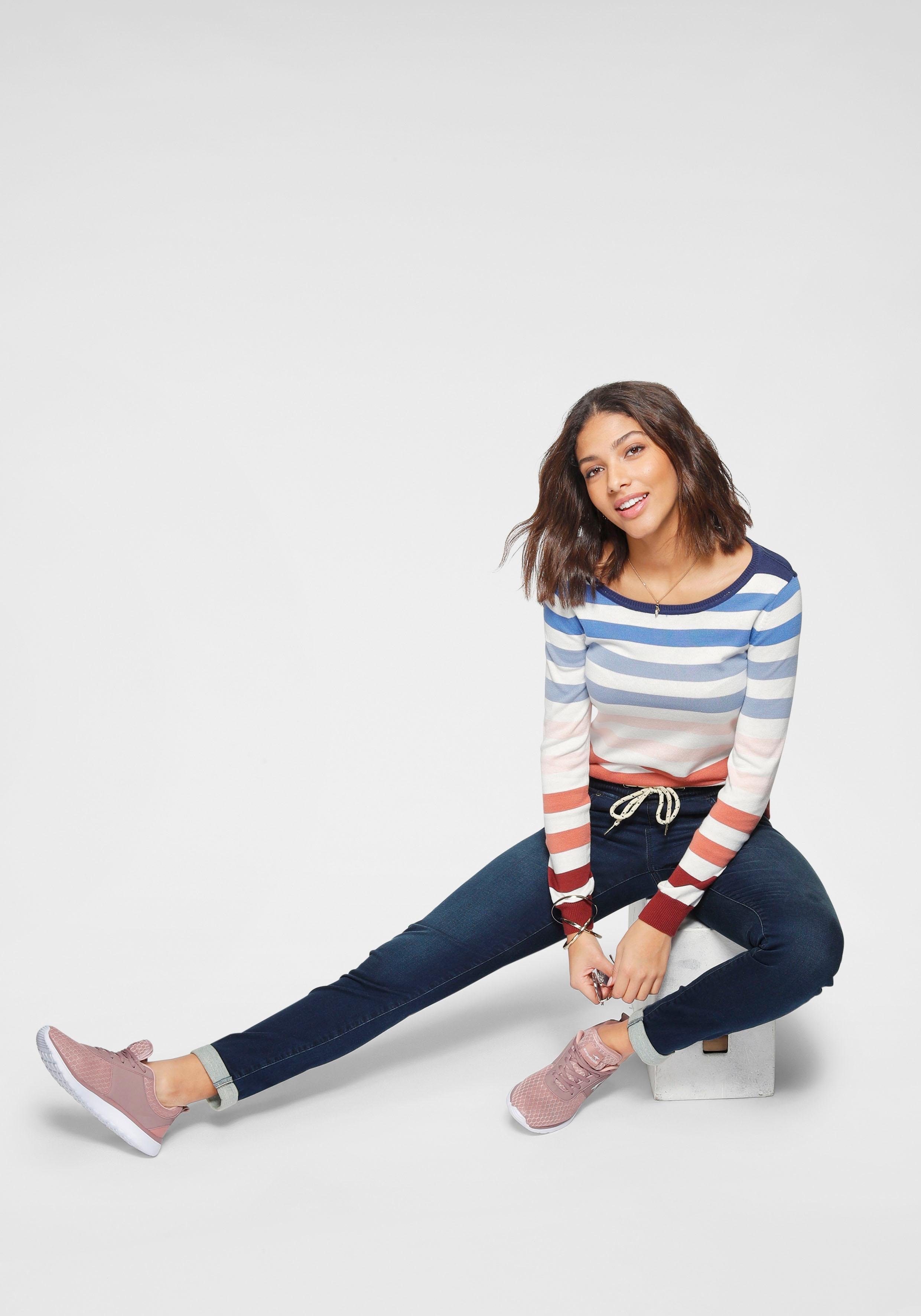 KangaROOS Prettige jeans elastische pasvorm, rechte pijp
