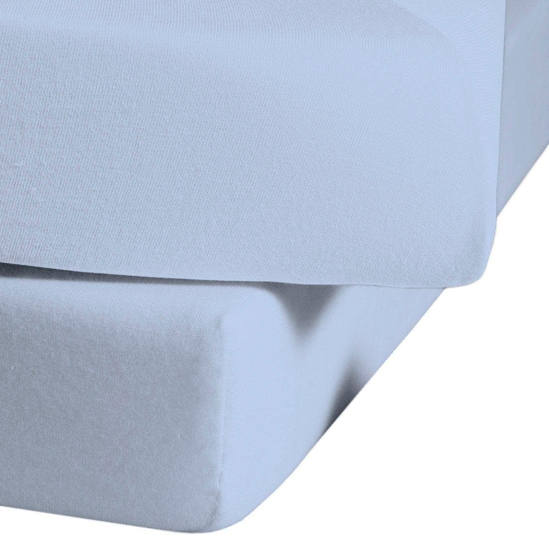 fleuresse Hoeslaken Jenny C van fijn Mako-jersey voor matrassen tot 23 cm hoog (1 stuk)