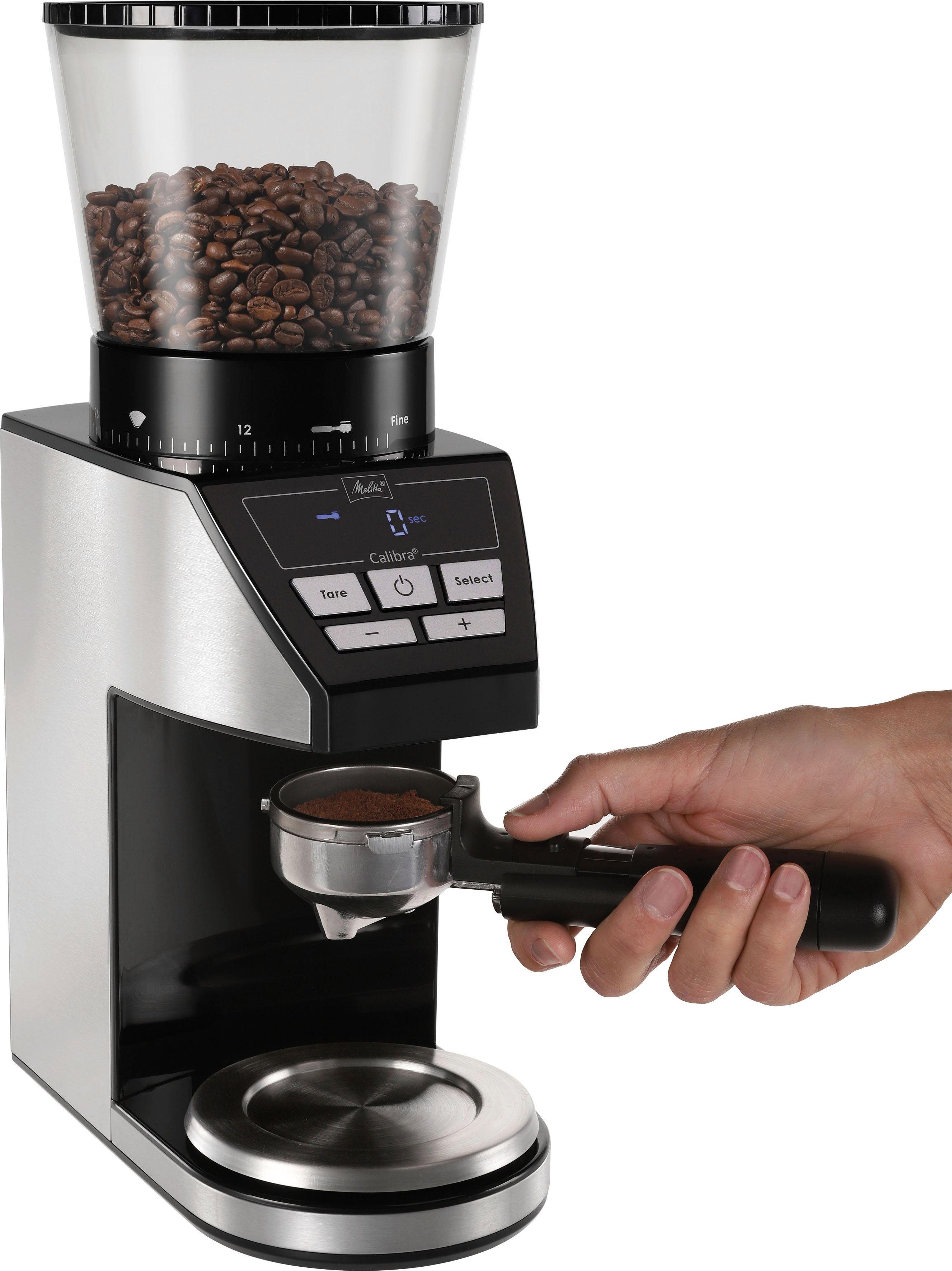 Melitta Koffiemolen Calibra 1027-01 zwart/edelstaal