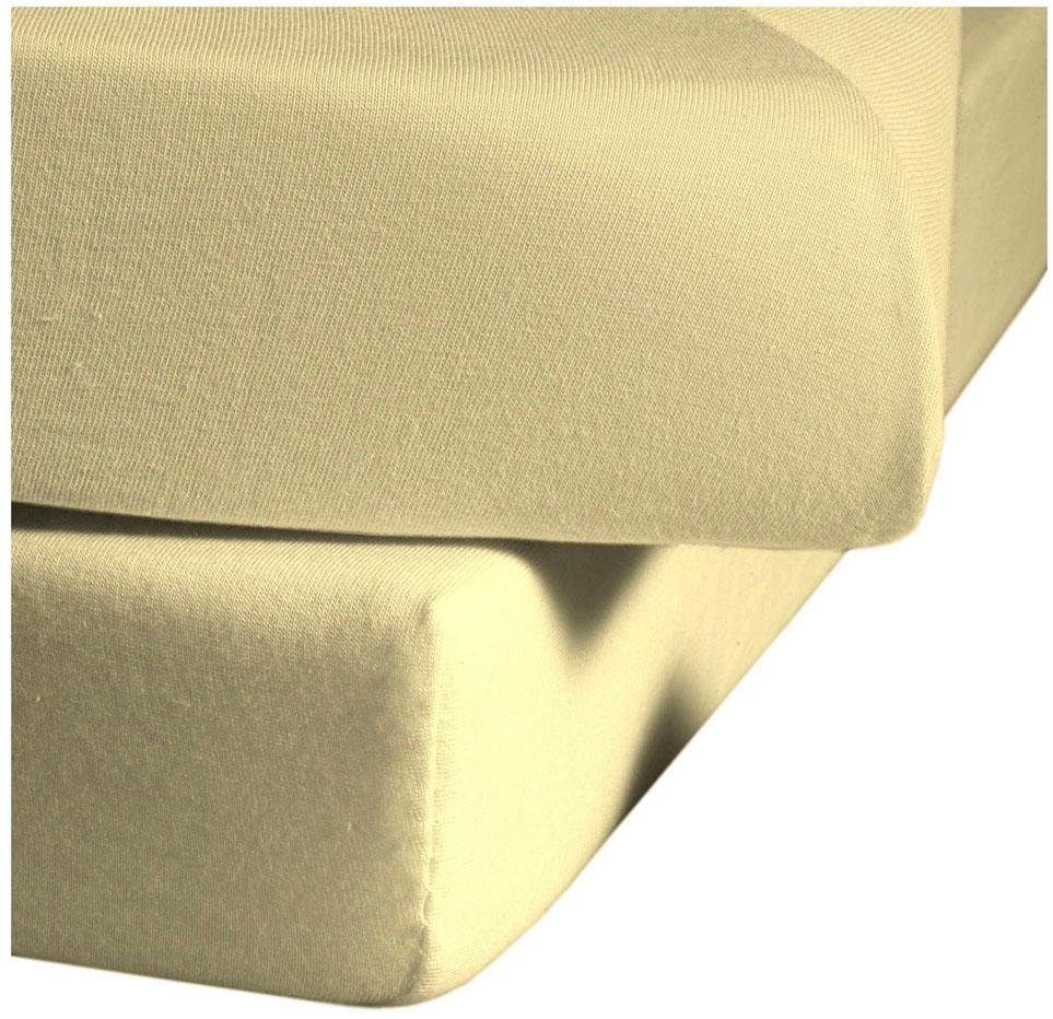 fleuresse Hoeslaken Jenny C van fijn Mako-jersey voor matrassen tot 23 cm hoog (1 stuk)