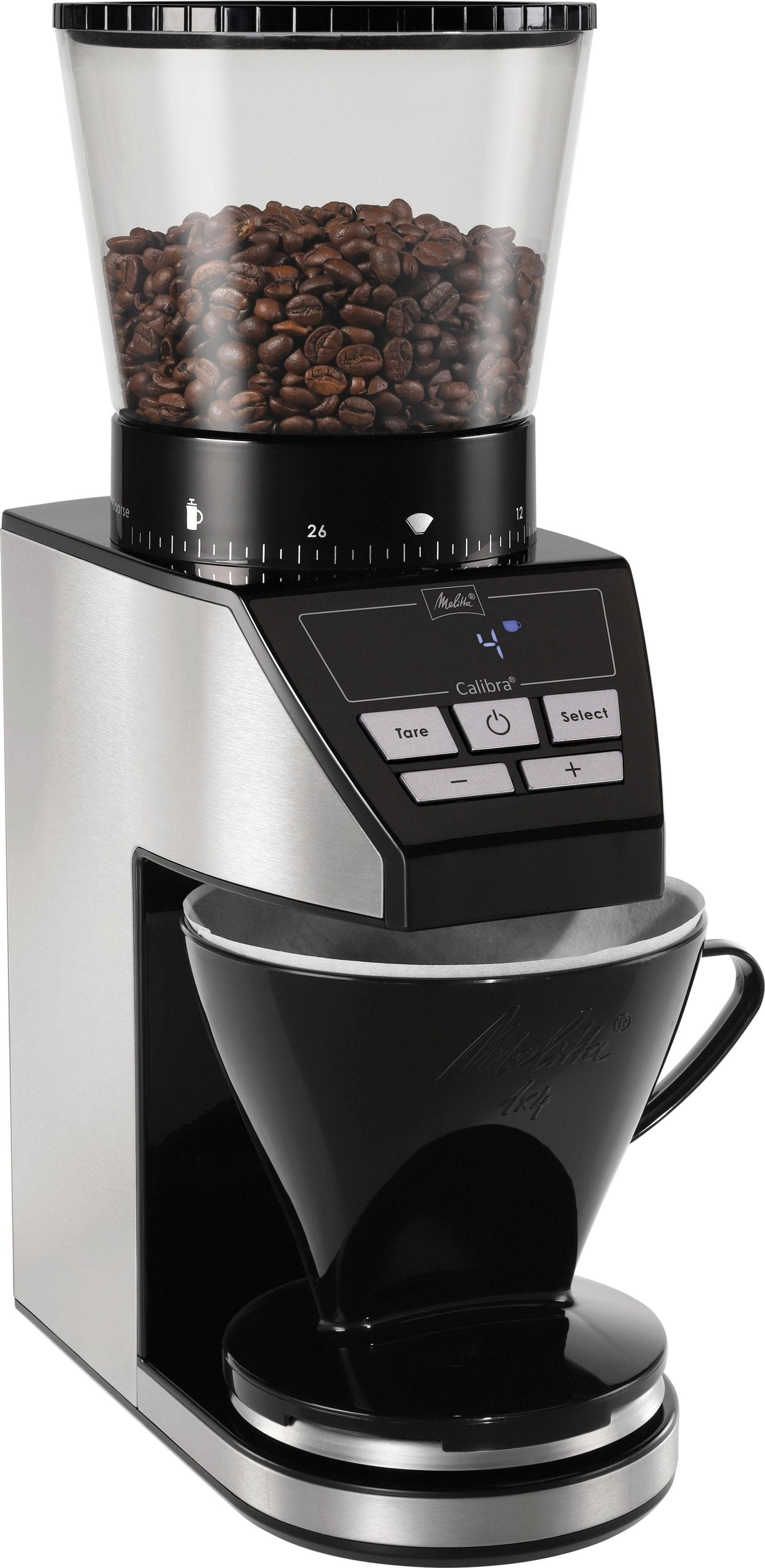 Melitta Koffiemolen Calibra 1027-01 zwart/edelstaal