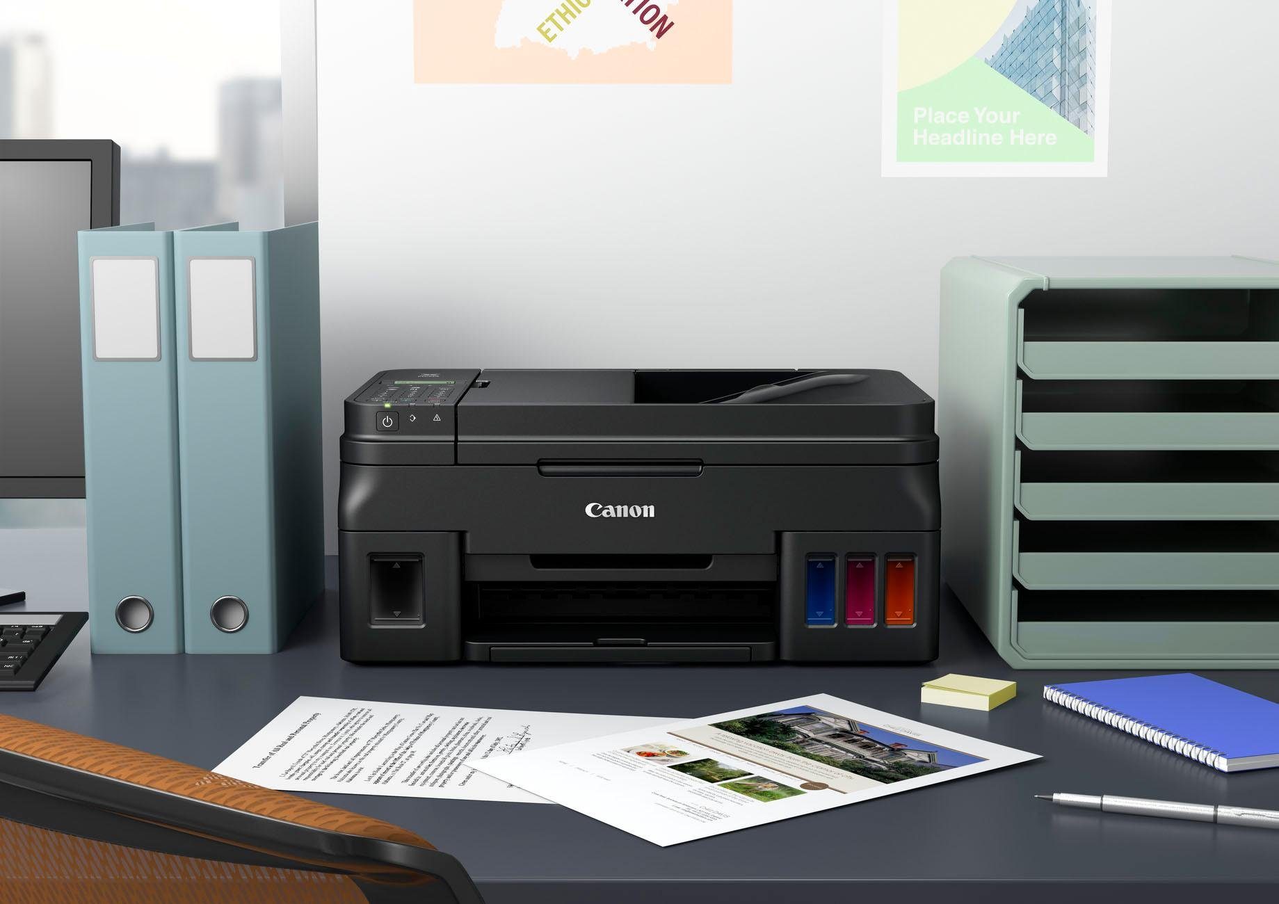 Canon All-in-oneprinter PIXMA G4511 Printen, kopiëren, scannen, faxen, wifi, Cloud Link