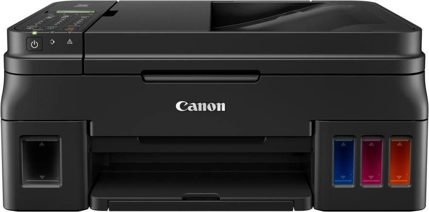 canon all-in-oneprinter pixma g4511 printen, kopiren, scannen, faxen, wifi, cloud link zwart