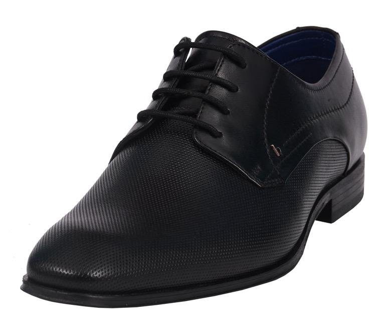 Bugatti Veterschoenen met elegante, fijne embossing, casual schoen, lage schoen, veterschoen