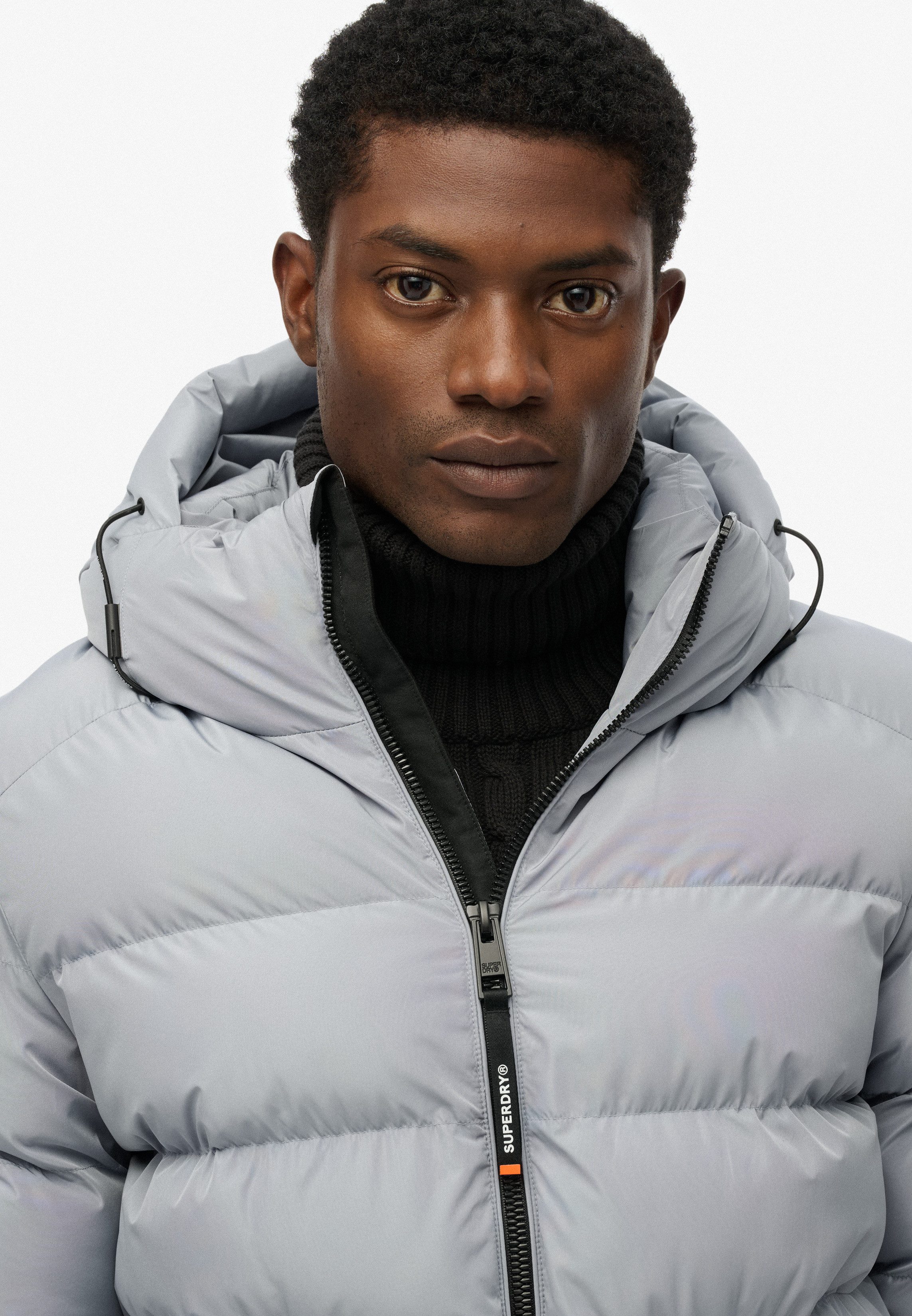 Superdry Gewatteerde jas HOODED SPORTS PUFFER JACKET