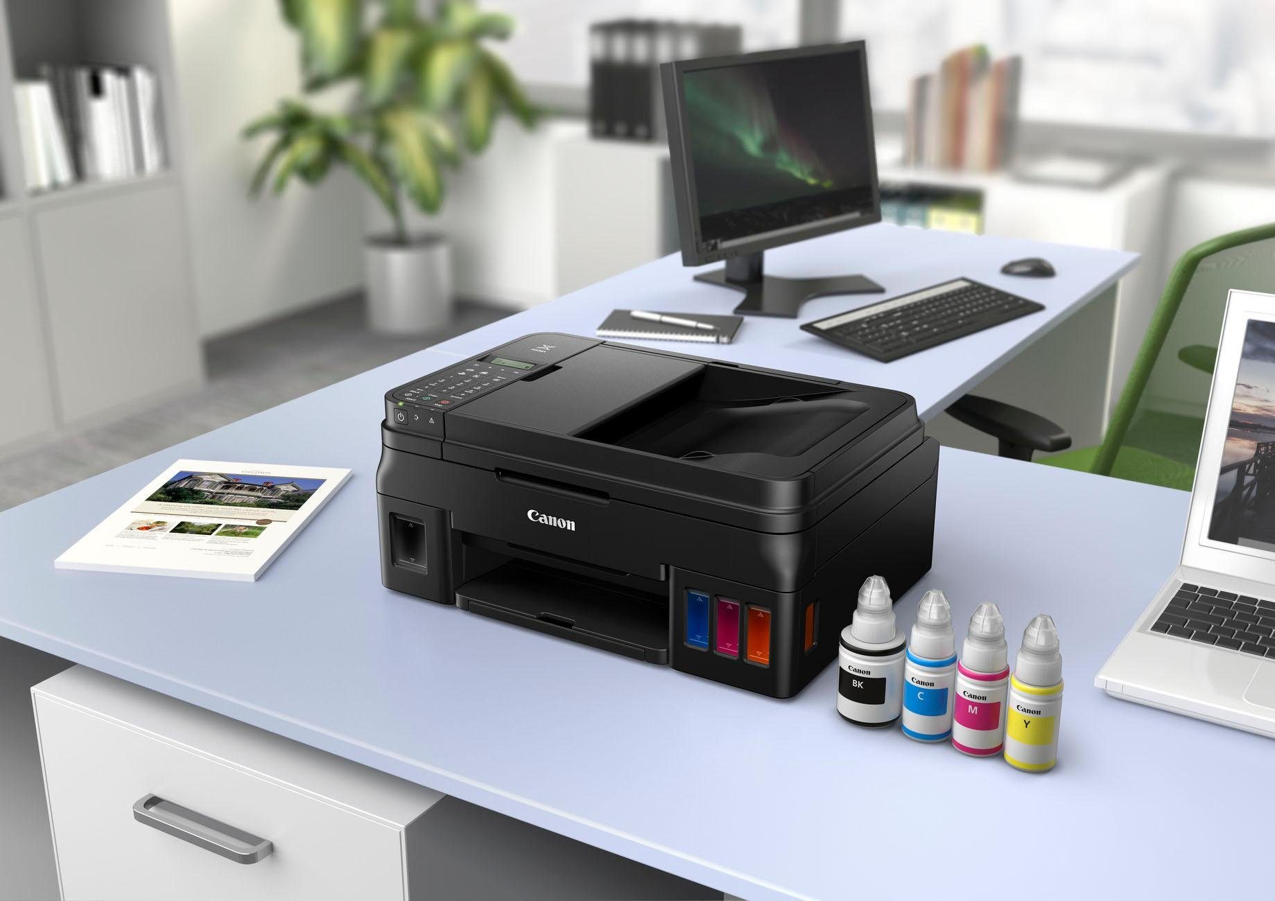 Canon All-in-oneprinter PIXMA G4511 Printen, kopiëren, scannen, faxen, wifi, Cloud Link