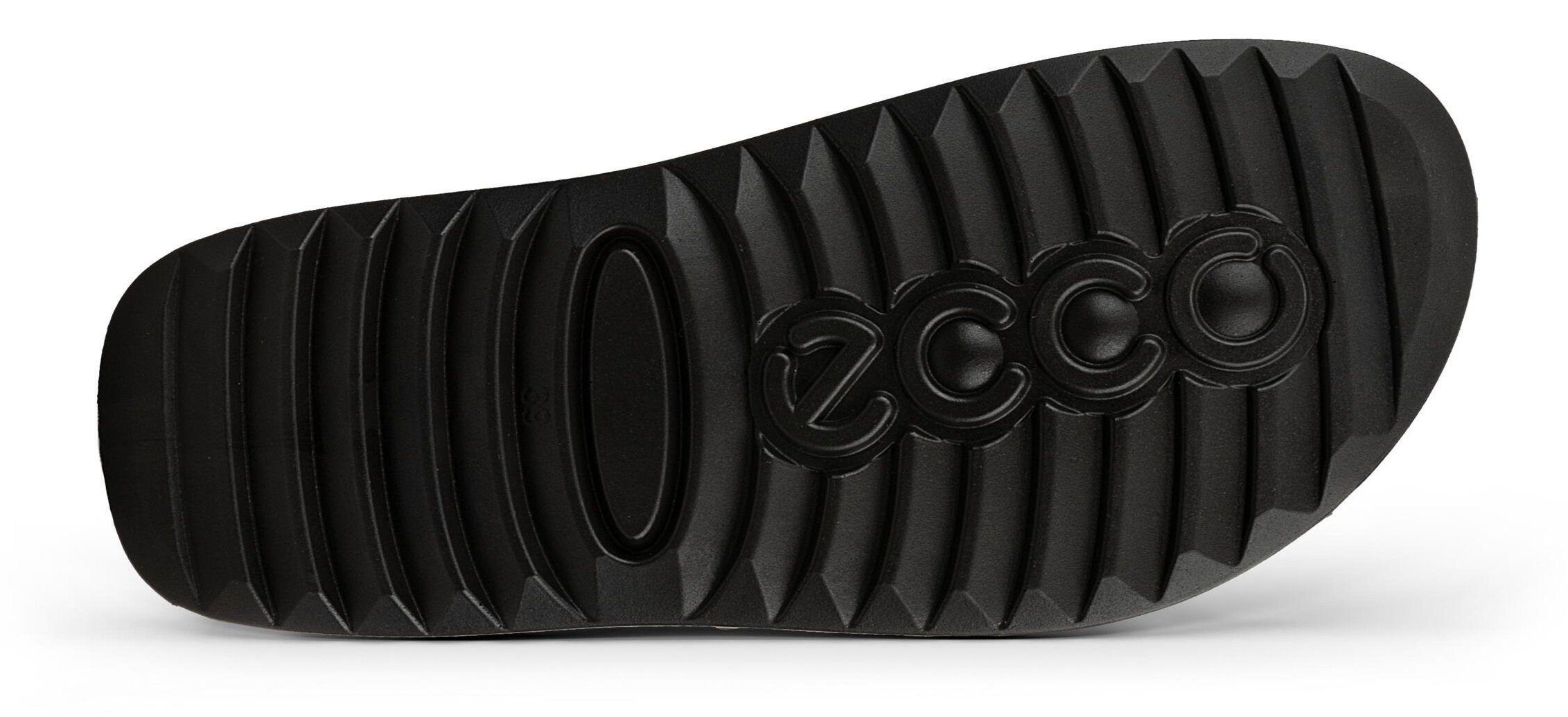 Ecco Slippers Cozmo M , zomerschoen, slippers, klittenbandschoen, met fluidform™ constructie