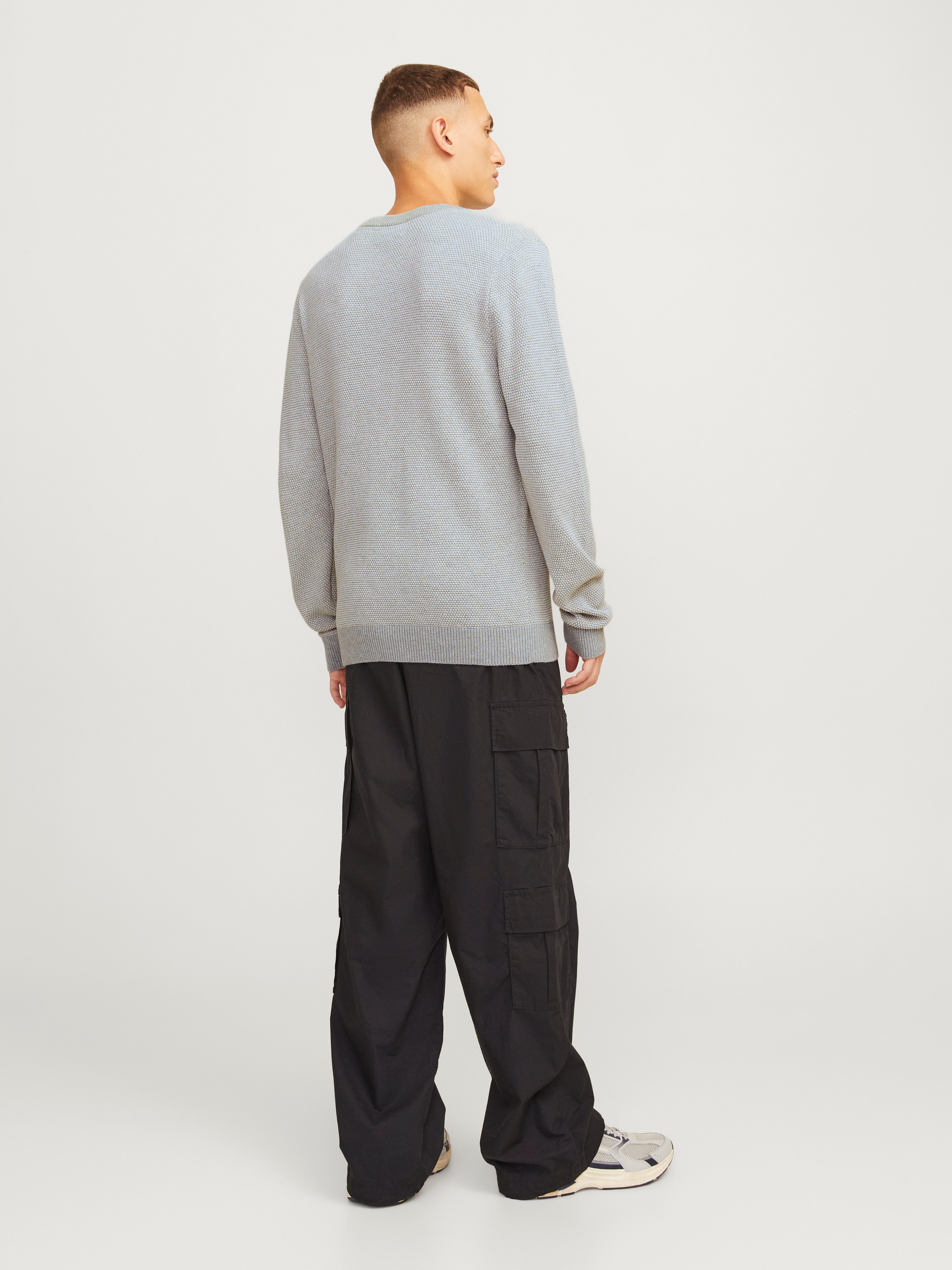 Jack & Jones Trui met ronde hals JJEGLOBE KNIT CREW NECK NOOS