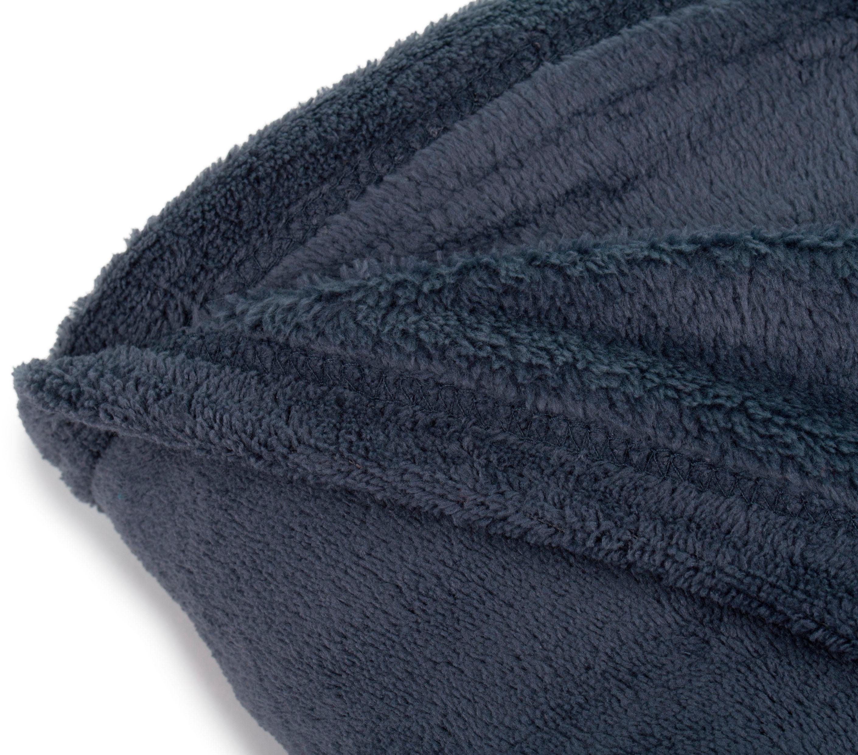 Gözze Plaid Color in eenvoudige unikleur, knuffeldeken