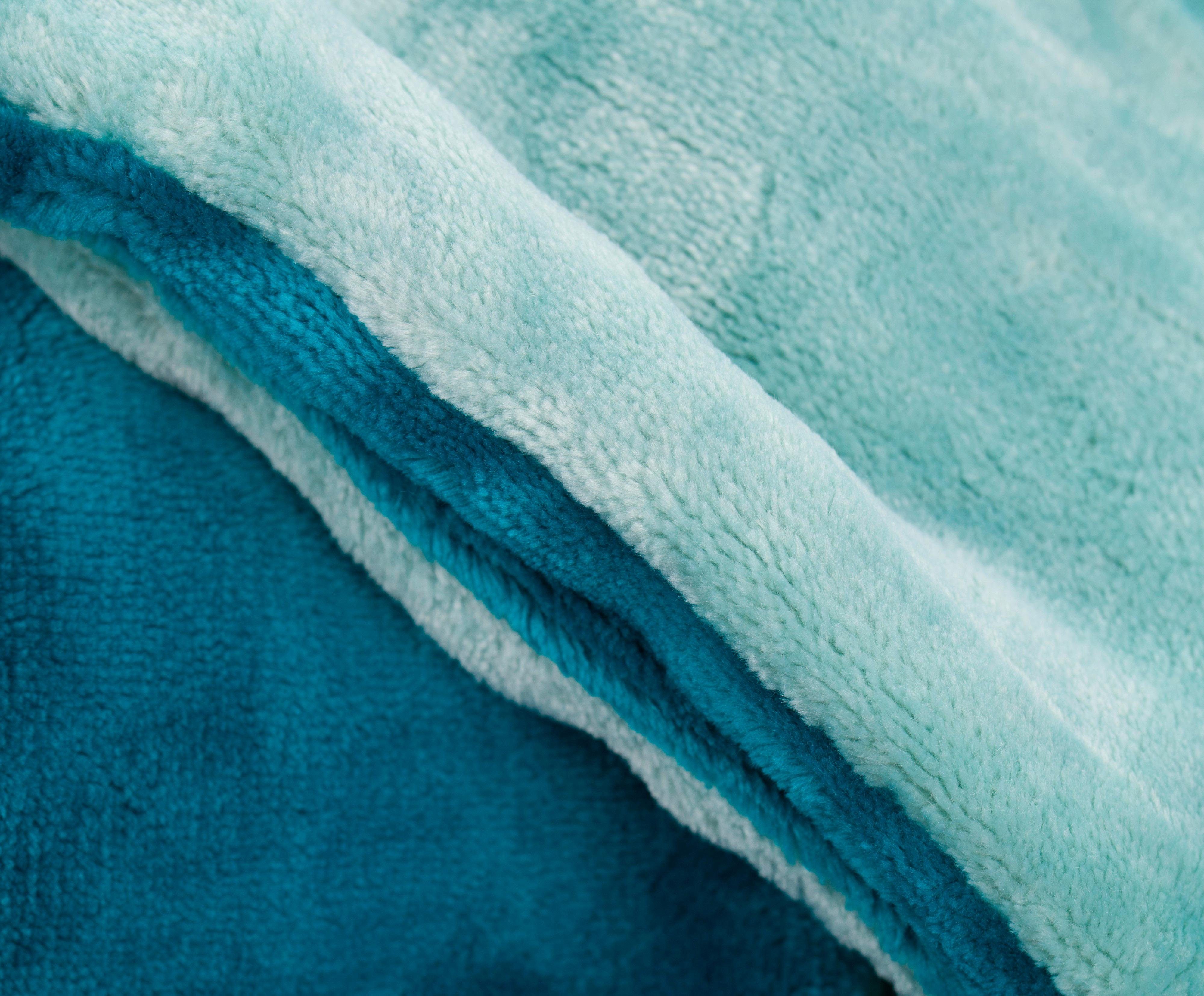 Gözze Tweezijdig te gebruiken overtrekset Superpluis in mt. 135x200 of 155x220 cm Fleece behaaglijk warm in de winter, dekbedovertrek met reversible-look (2-delig)