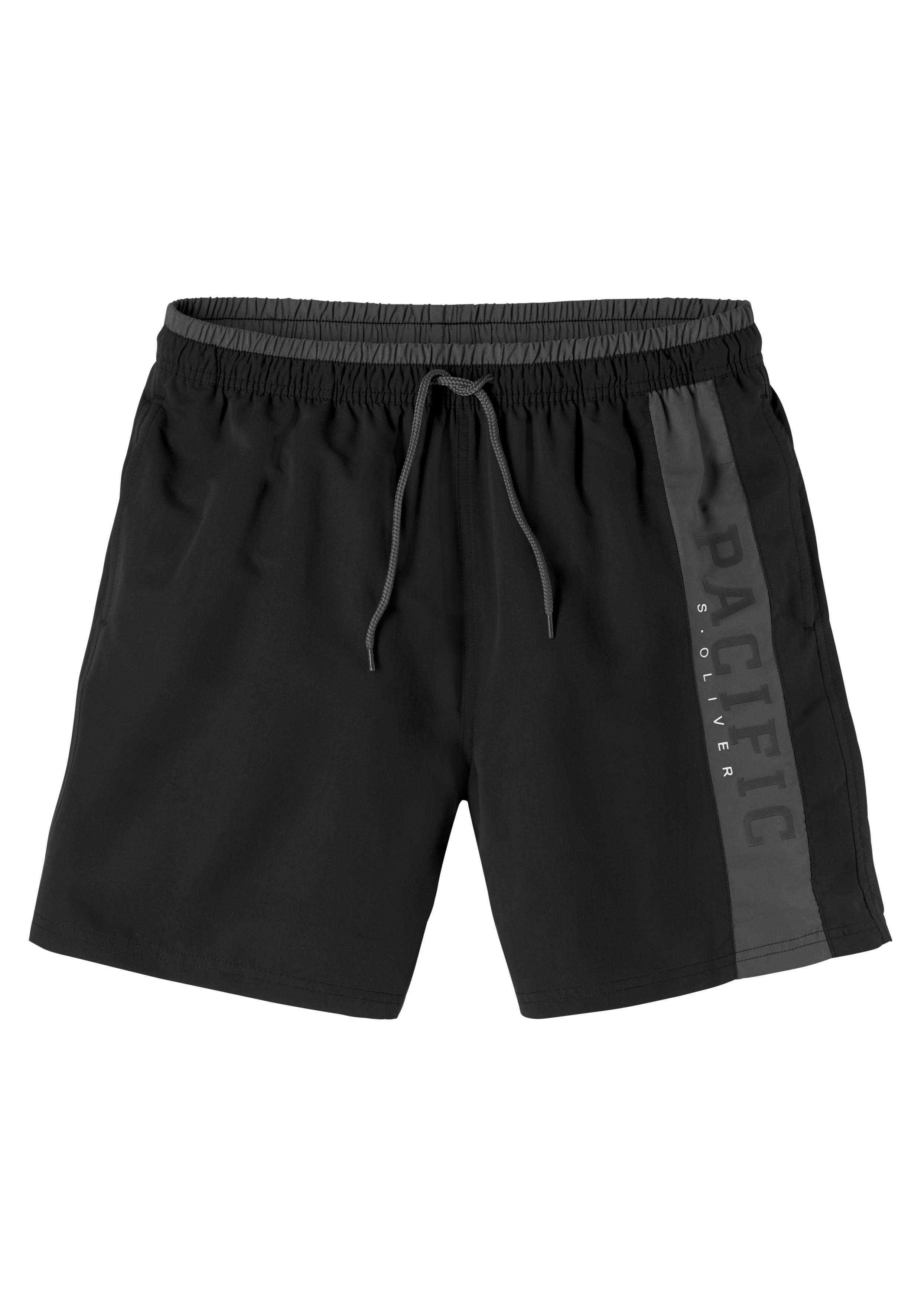 s.Oliver RED LABEL Beachwear Zwemshort in verschillende unikleuren