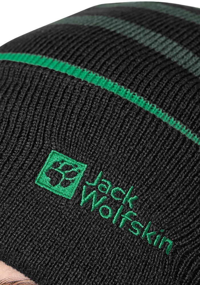 Jack Wolfskin Beanie STRIPY KNIT BEANIE K