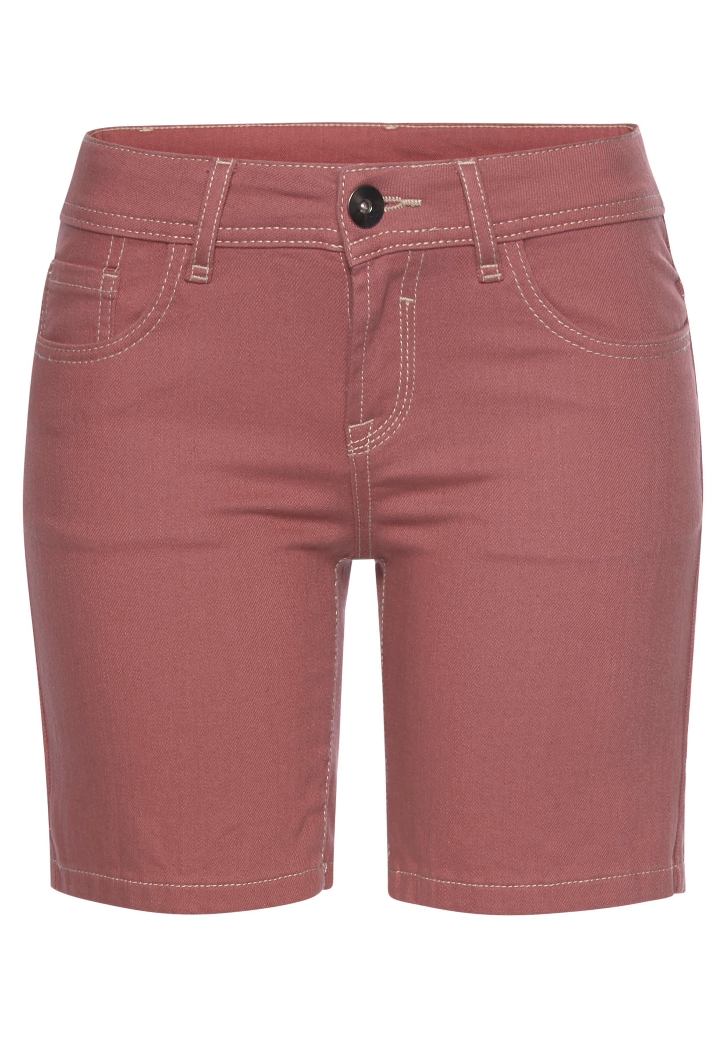 s.Oliver RED LABEL Beachwear Short met stretchpercentage, bermuda's om op te rollen, korte broek