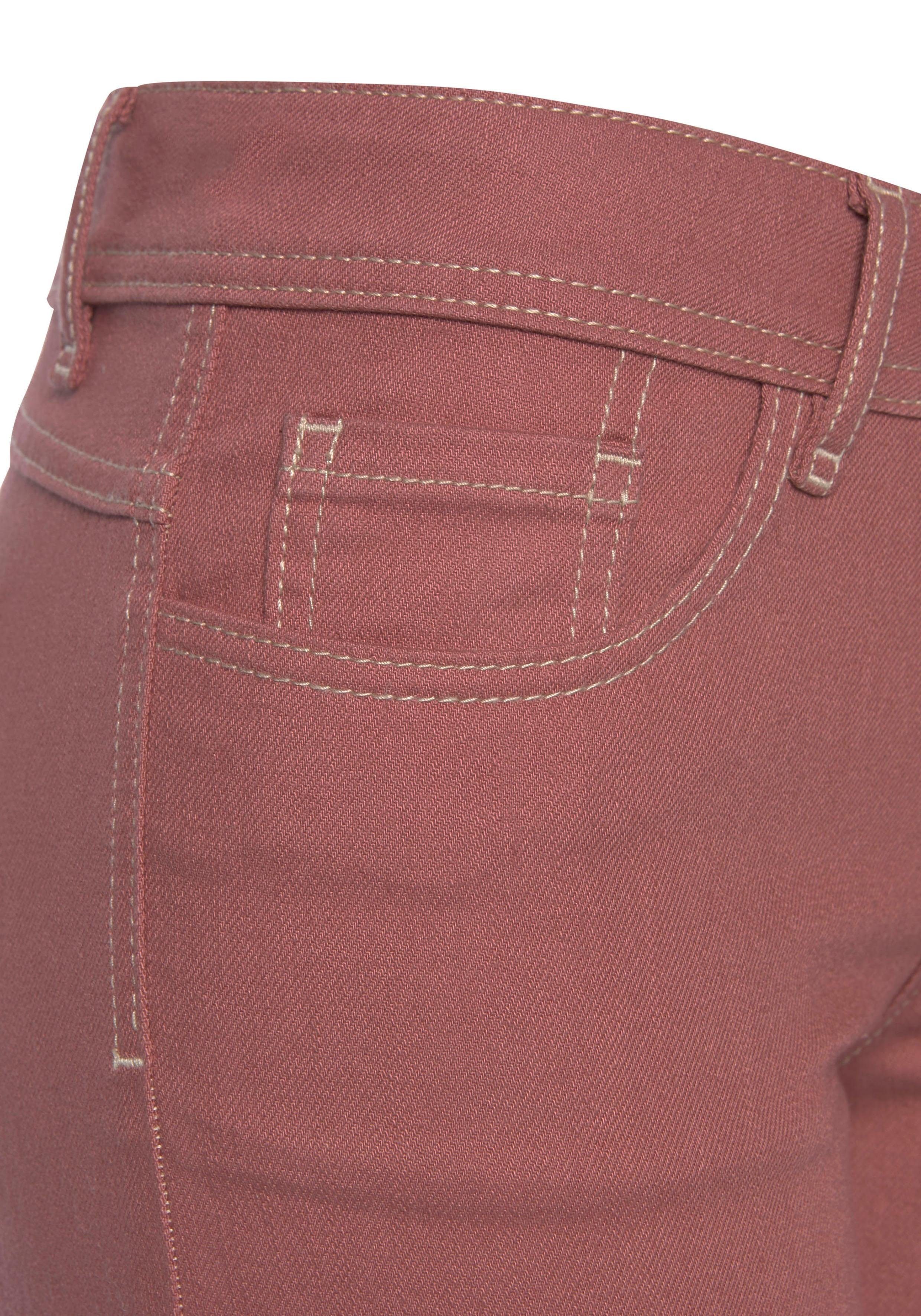 s.Oliver RED LABEL Beachwear Short met stretchpercentage, bermuda's om op te rollen, korte broek