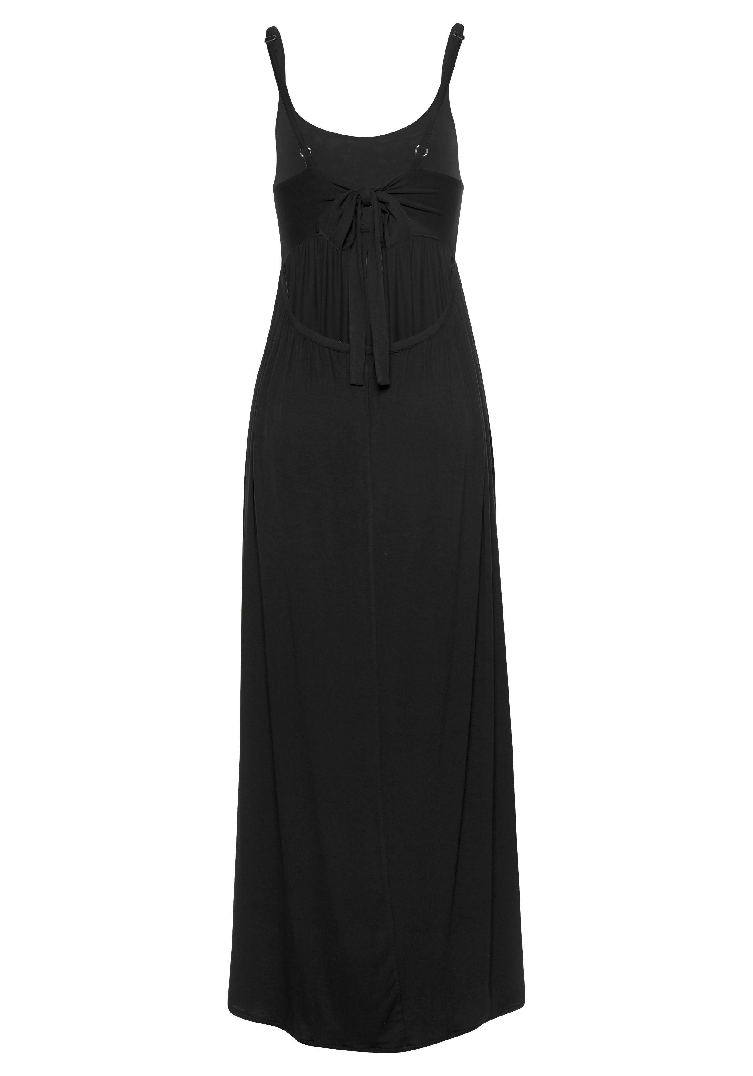 s.Oliver RED LABEL Beachwear Maxi-jurk met lage ruglijn