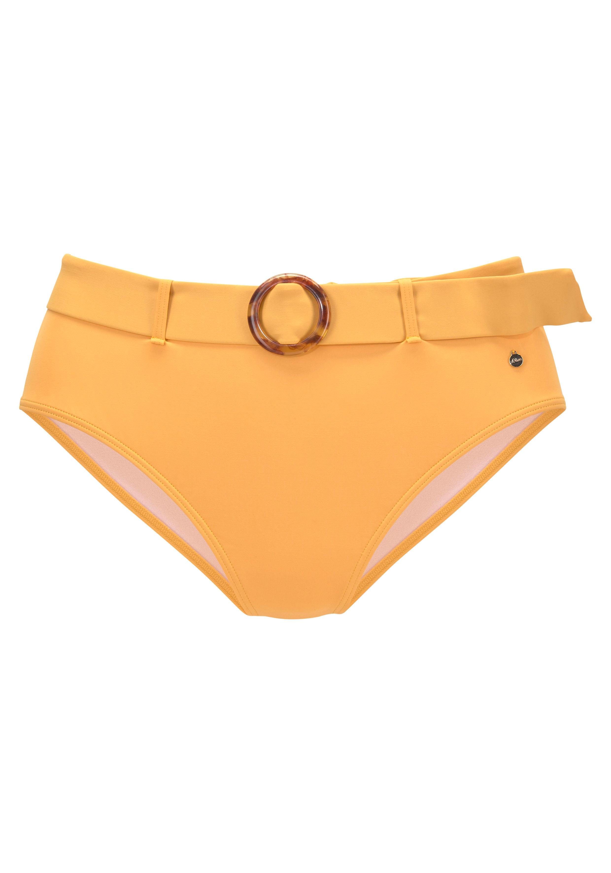 s.Oliver RED LABEL Beachwear Highwaist-bikinibroekje Rome met een afneembare riem