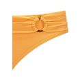 s.oliver red label beachwear bikinibroekje rome met omslagband geel