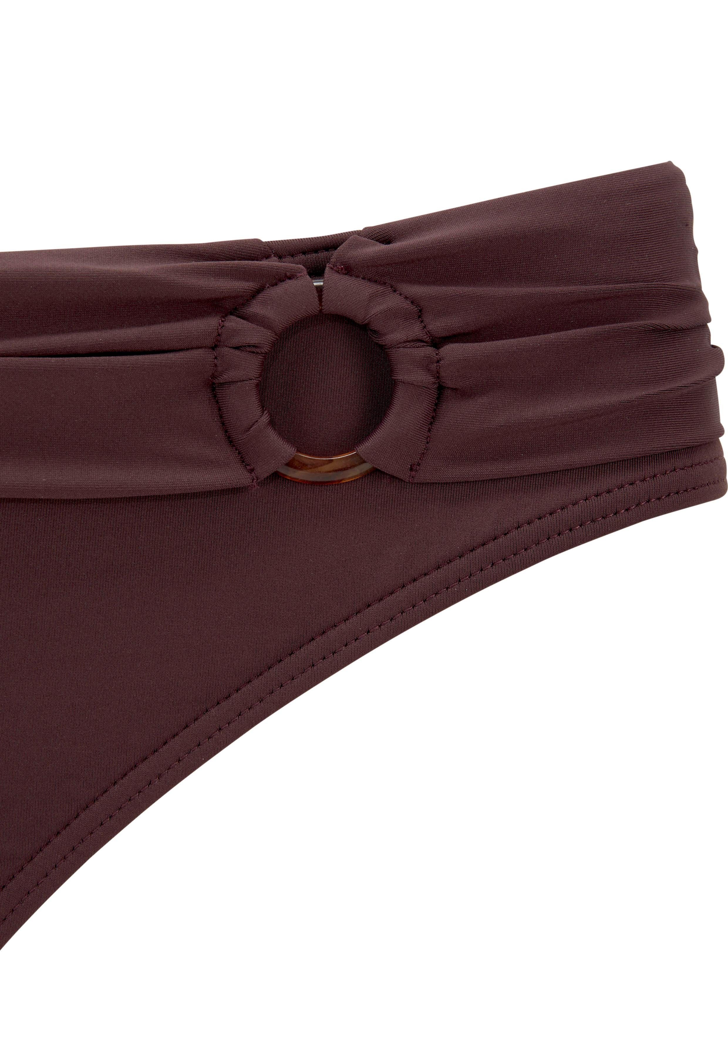 s.Oliver RED LABEL Beachwear Bikinibroekje Rome met omslagband