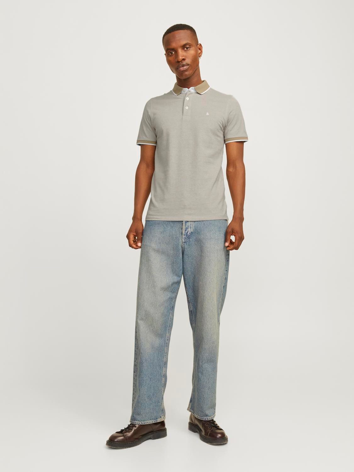 Jack & Jones Poloshirt JJEPAULOS POLO SS 2PK MP NOOS (set, 2-delig)