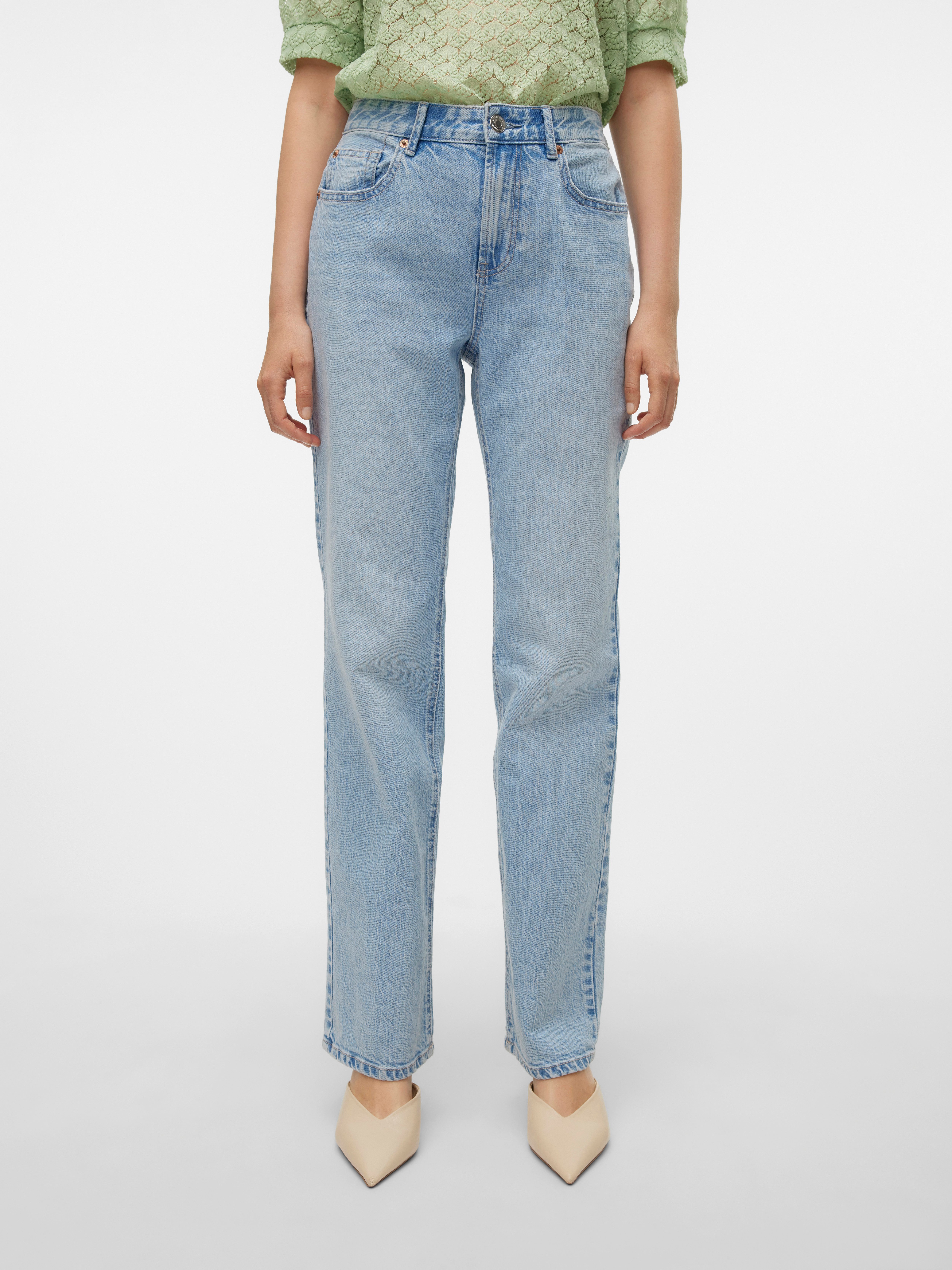 Vero Moda Straight jeans VMTESSA HR STRAIGHT JEANS LI3010 GA NOOS