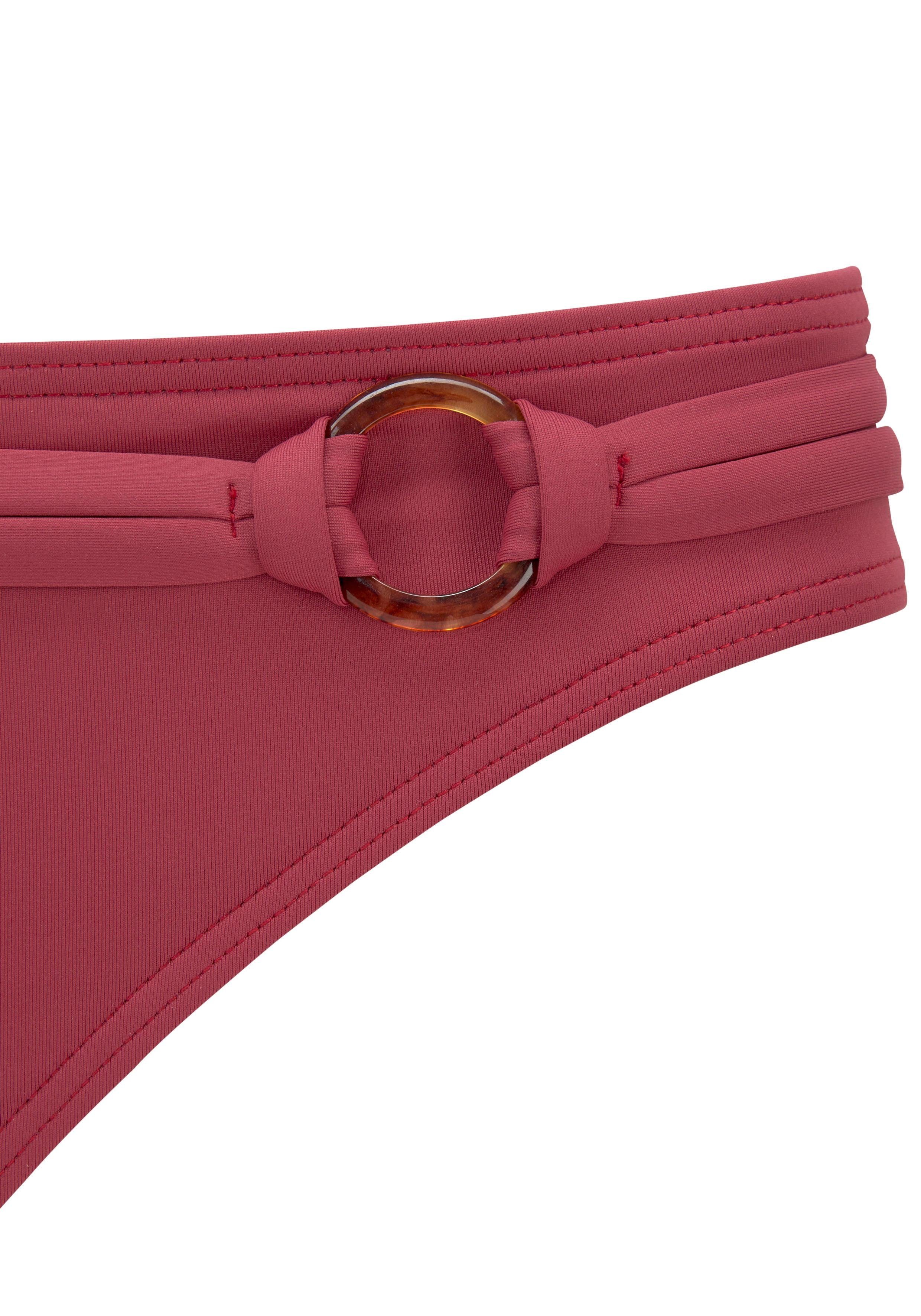 s.Oliver RED LABEL Beachwear Bikinibroekje Rome met sierriem