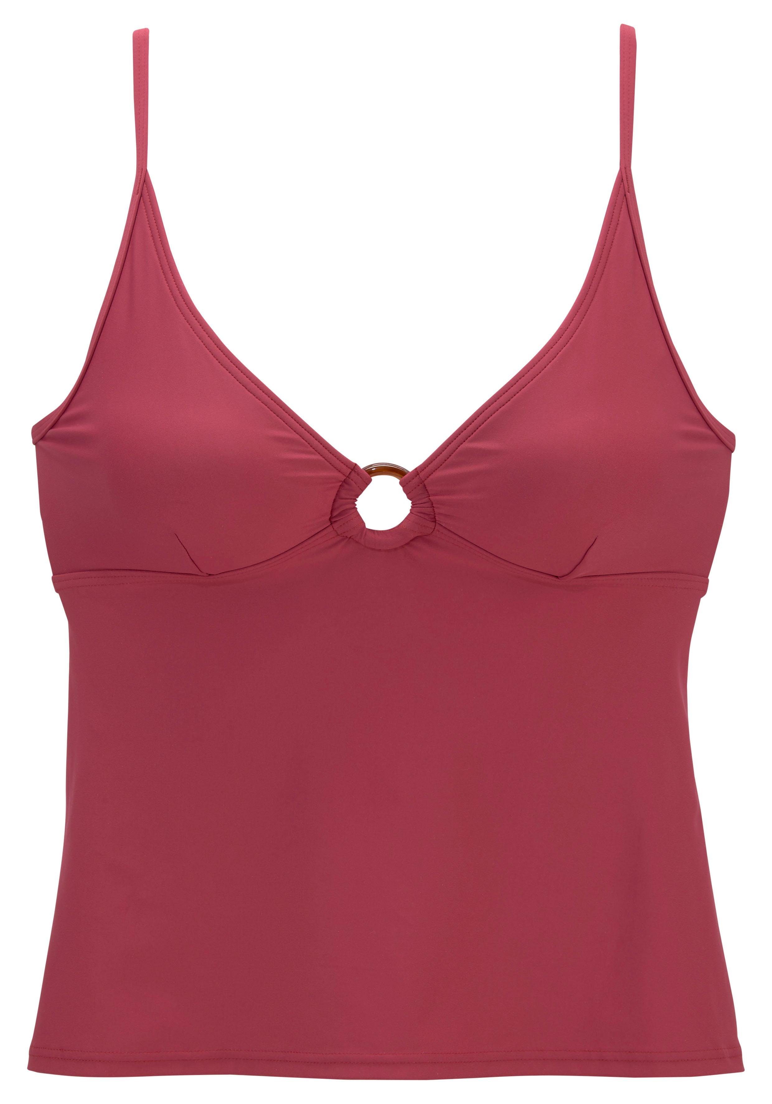 s.Oliver RED LABEL Beachwear Tankinitop Rome in verschillende unikleuren