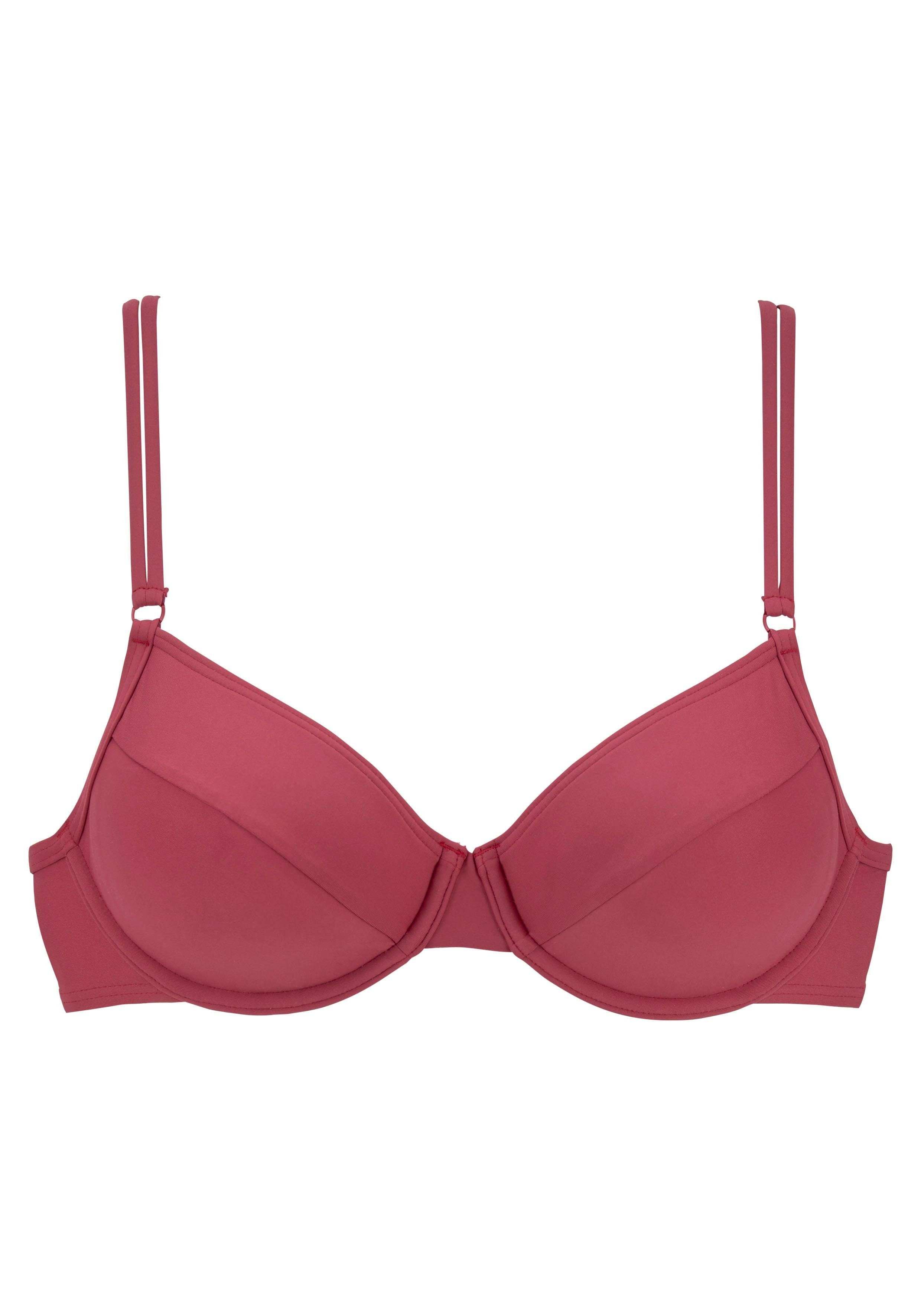 s.Oliver RED LABEL Beachwear Bikinitop met beugels Rome in verschillende unikleuren