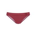 s.oliver red label beachwear bikinibroekje rome met sierriem rood
