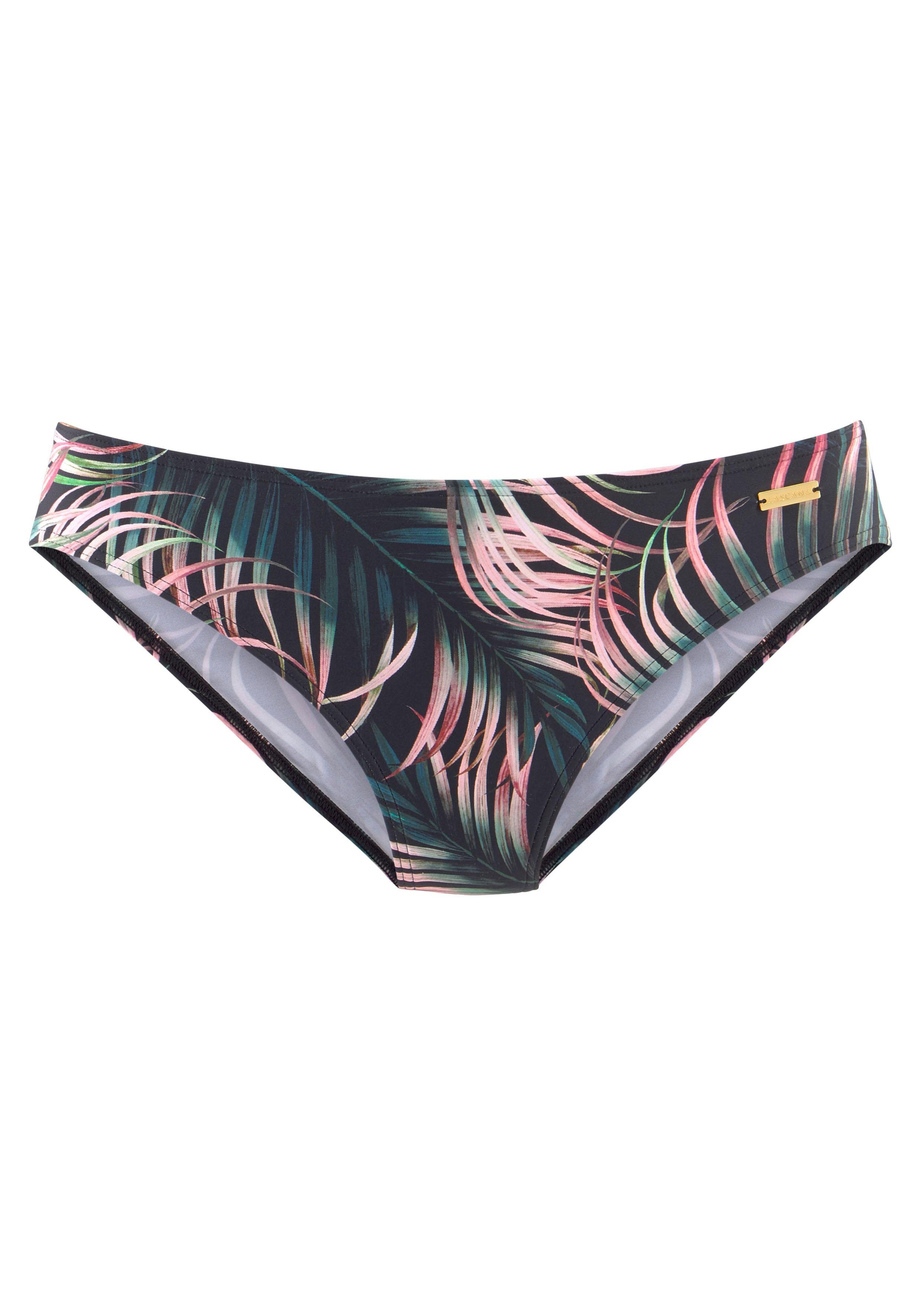 Lascana Bikinibroekje Reese in palmendesign