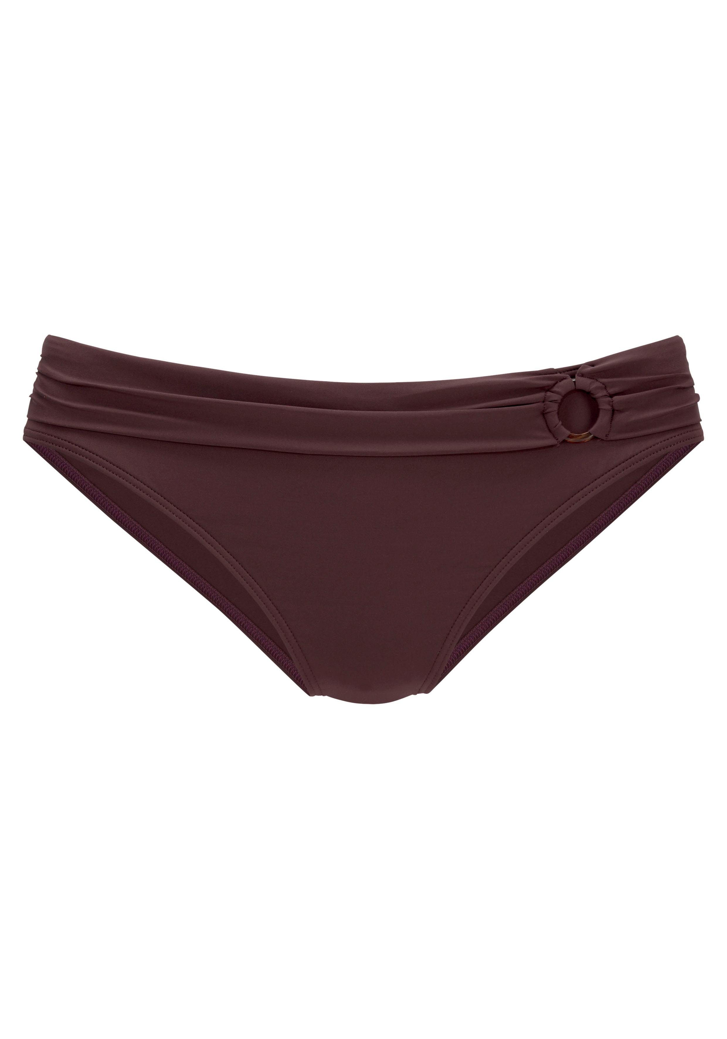 s.Oliver RED LABEL Beachwear Bikinibroekje Rome met omslagband