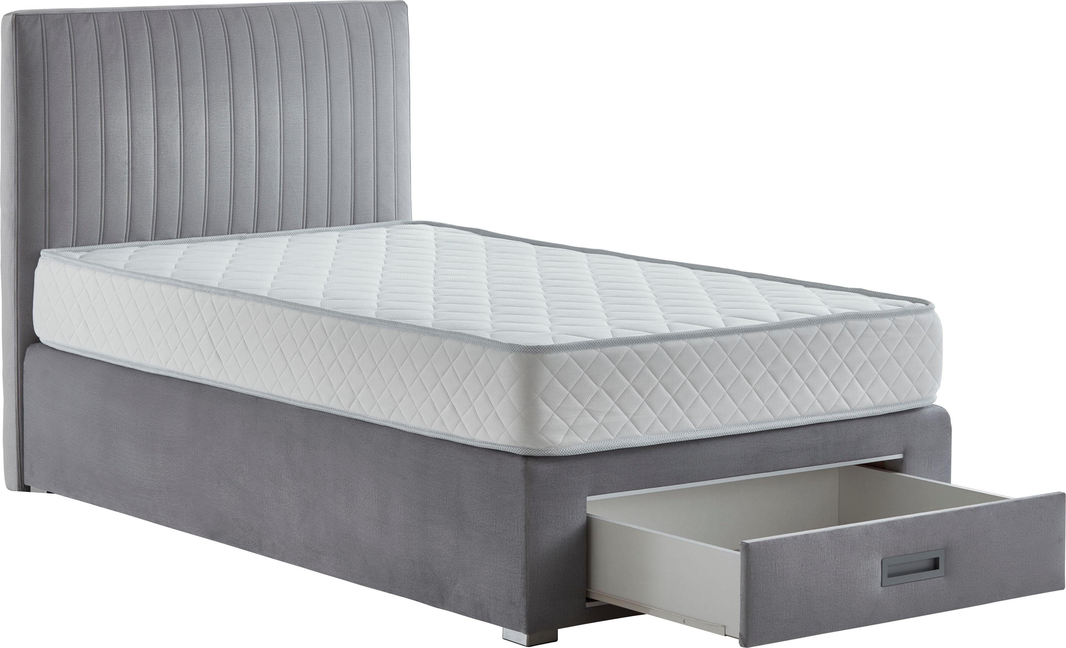 INOSIGN Boxspring Mackay 100% veganistisch, gemakkelijk te onderhouden overtrekstof, met lade