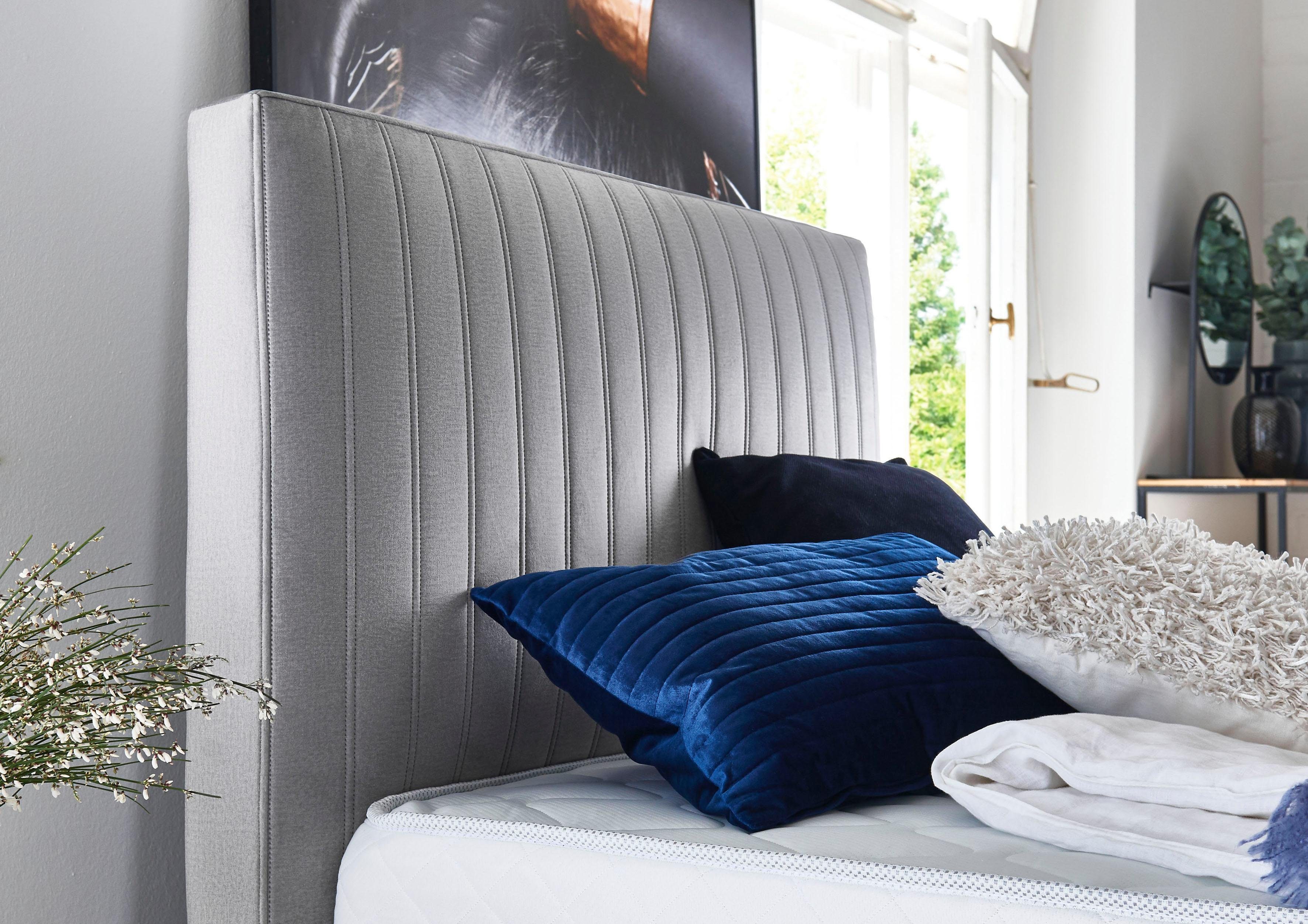 INOSIGN Boxspring Mackay 100% veganistisch, gemakkelijk te onderhouden overtrekstof, met lade